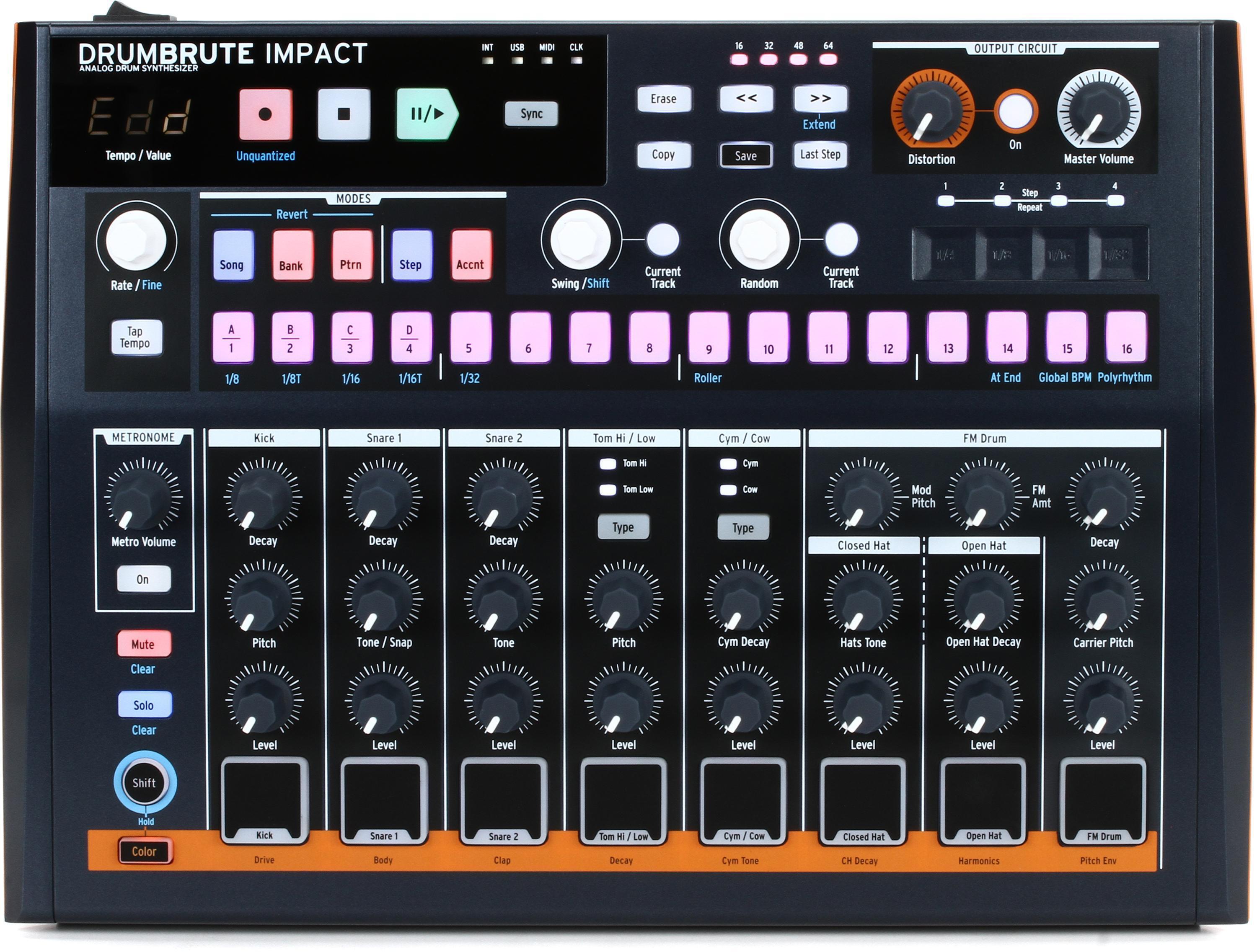 Drumbrute impact midi deals channel