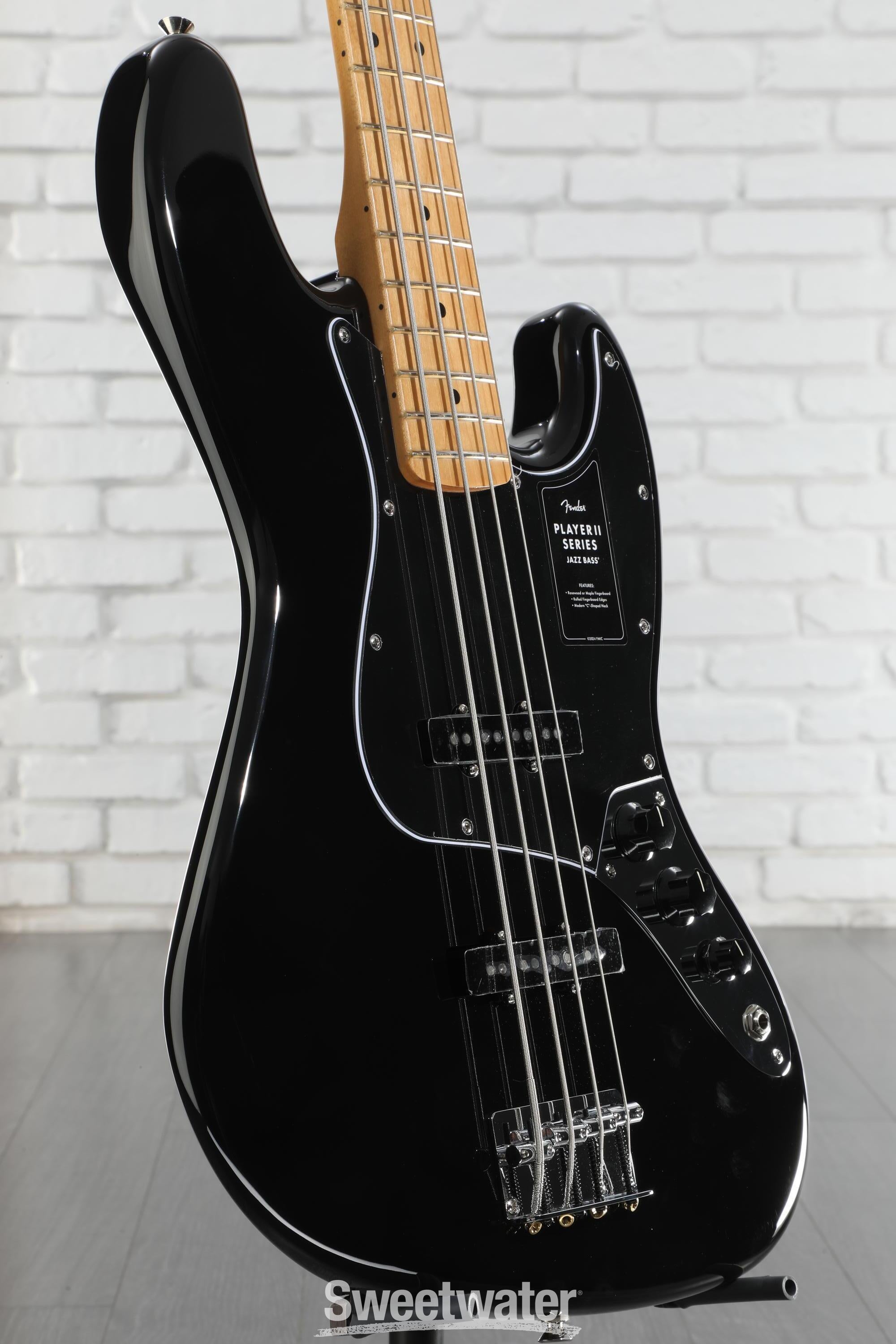Fender player Jazz Bass mapleブラック ジャズベース Fender Player Jazz Bass - Black with Maple Fingerboard