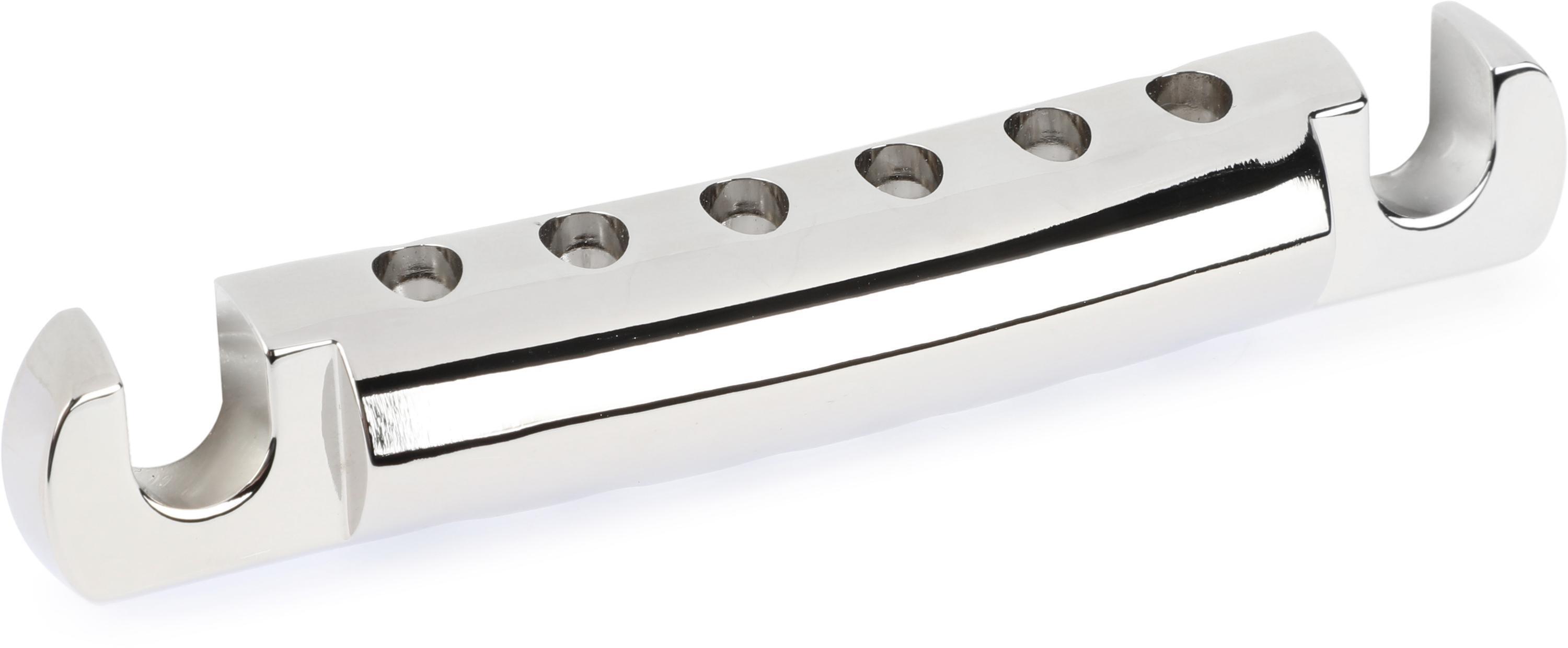 Gotoh GE101A Stop Tailpiece - Nickel | Sweetwater