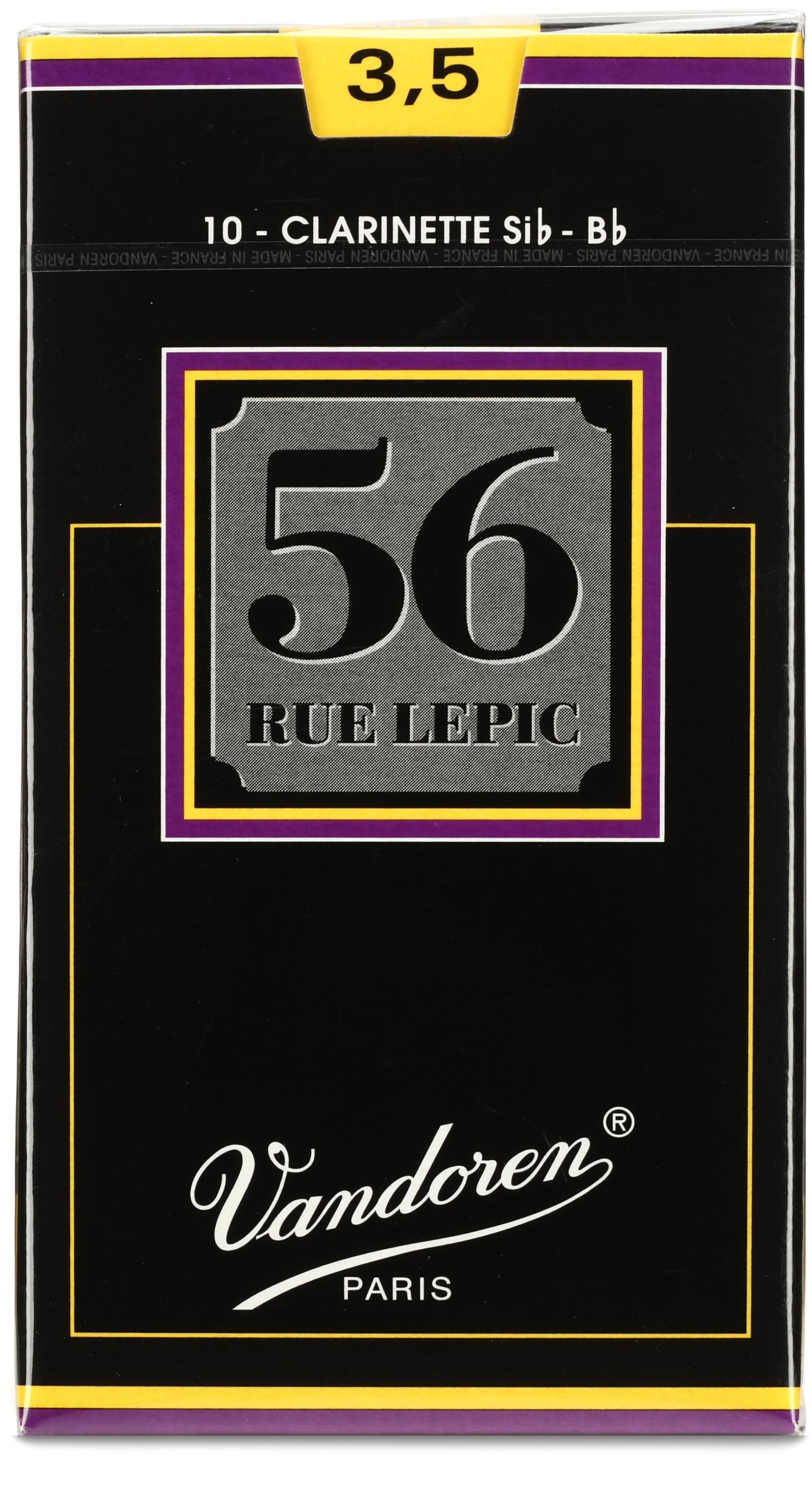 Vandoren CR503 56 Rue Lepic Bb Clarinet Reed - 3.0 (10-pack