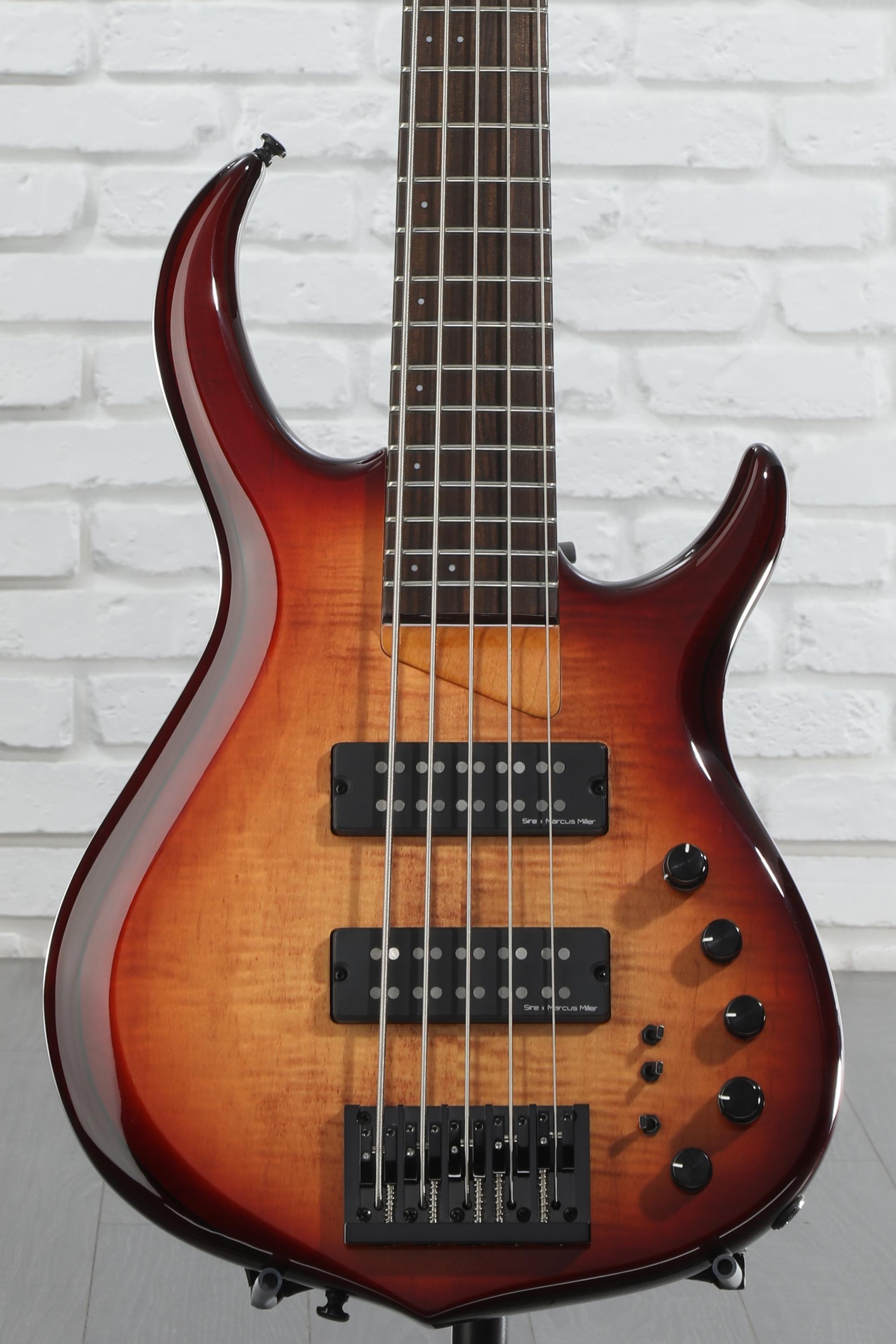 Sire Marcus Miller M7 Alder 5-string Bass Guitar - Brown