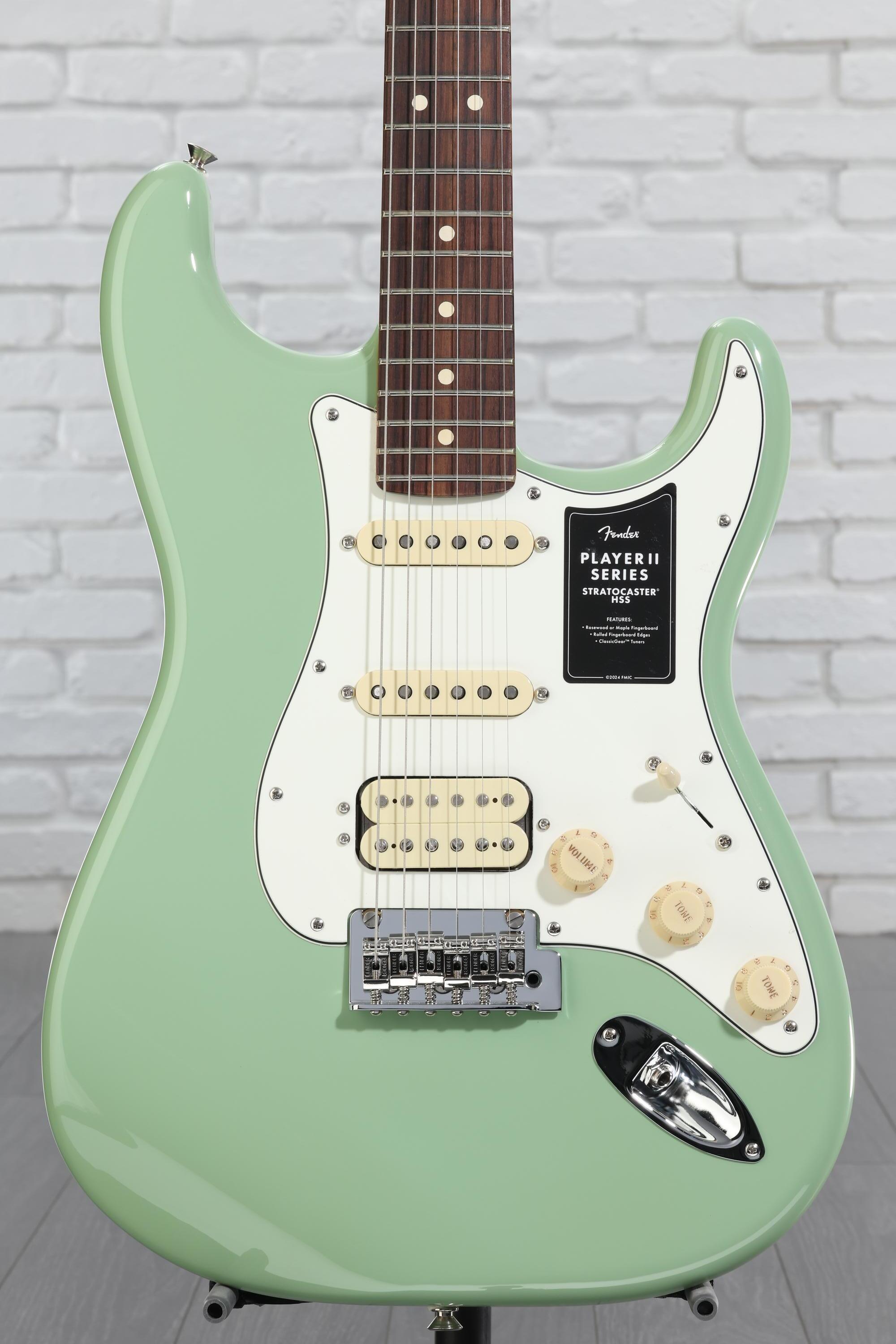 Fender Ltd Player Ⅱ Stratocaster Green Fender Player II Stratocaster Rosewood Fingerboard Birch Green