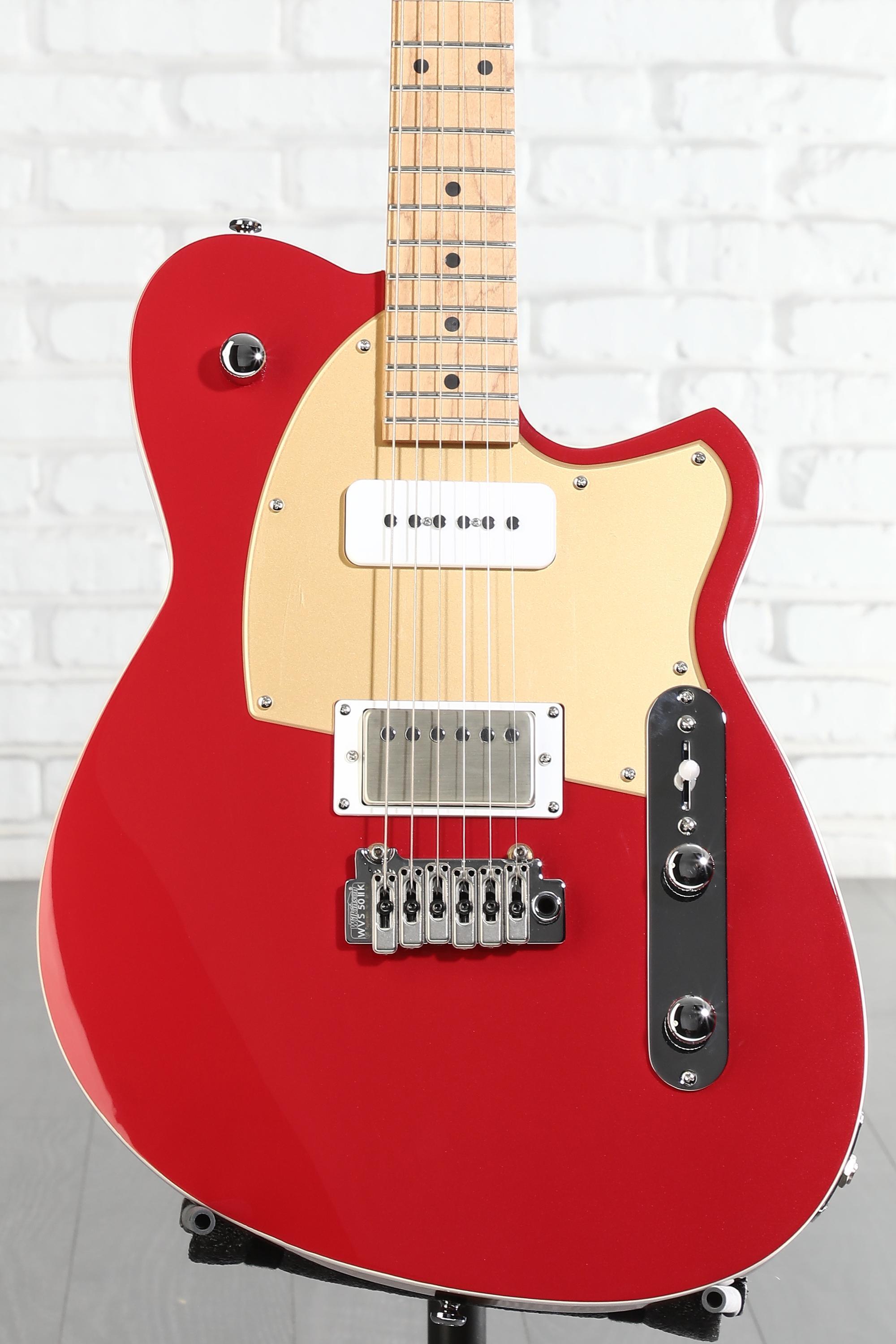 Reverend Charger H90 Wilkinson Electric Guitar - Metal Cherry