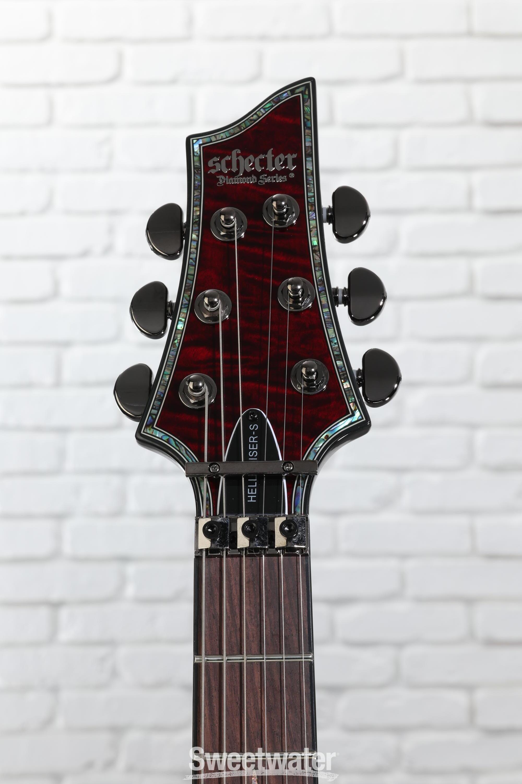 Schecter Hellraiser C-1 FR-S Electric Guitar - Black Cherry