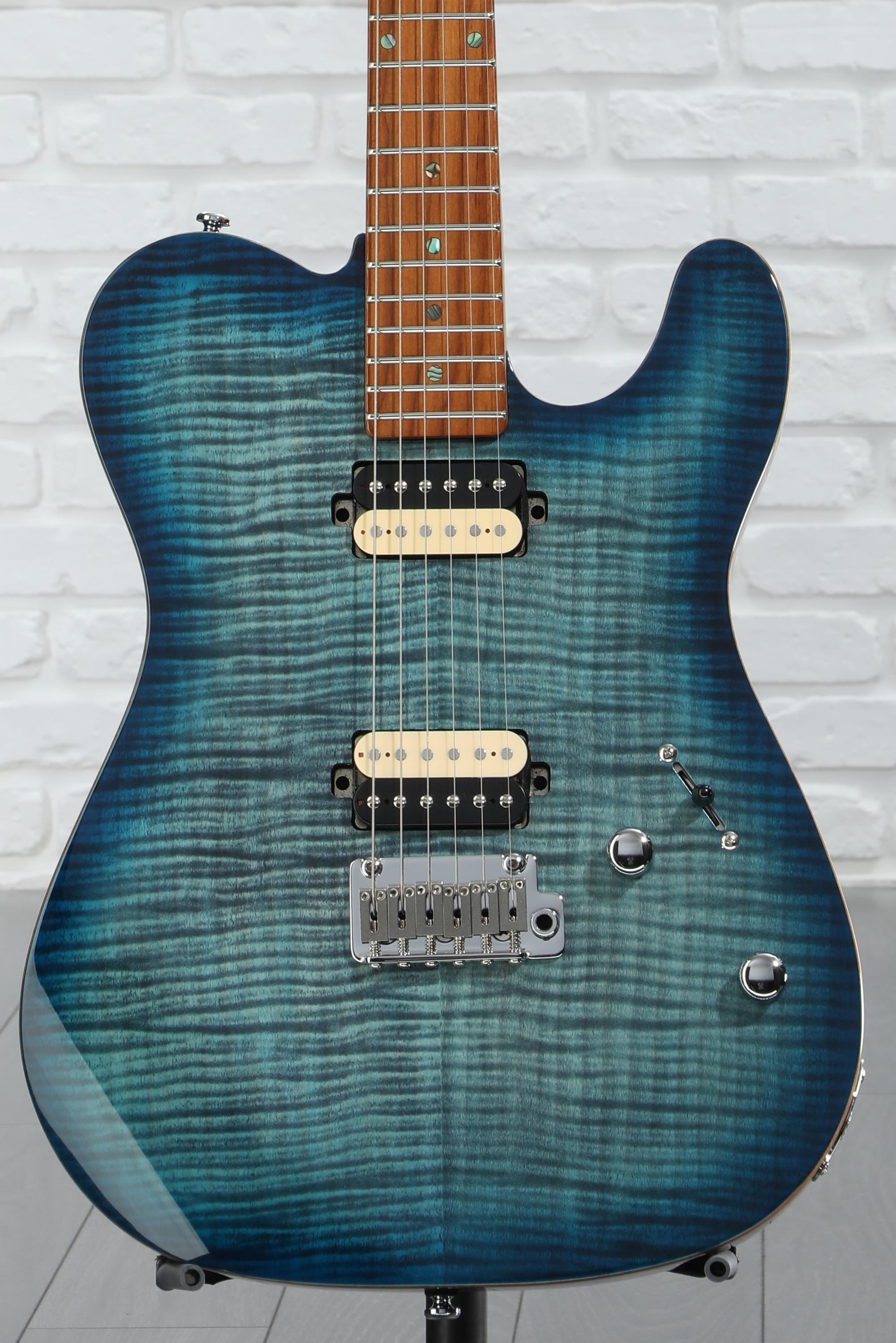 Sire Larry Carlton T7 FM Electric Guitar - Transparent Blue