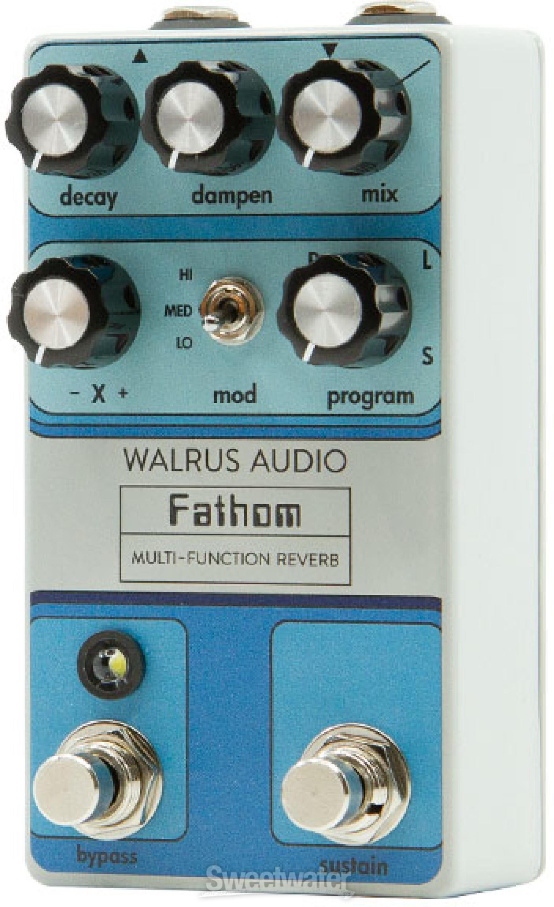 Walrus Audio Fathom Multi-function Reverb Pedal - Limited Retro 