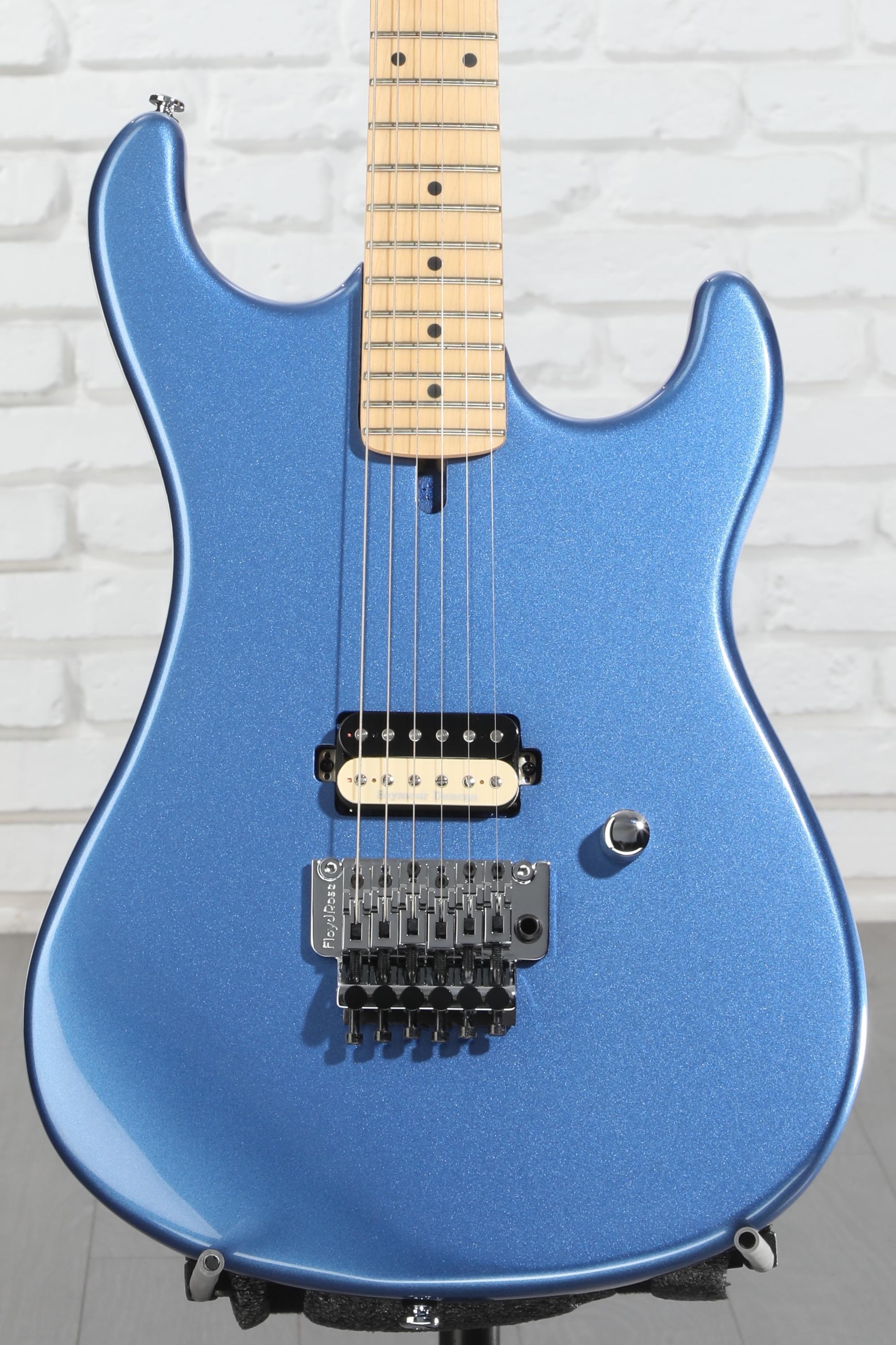 クレイマー エレキギター Kramer The 84 Baretta Kramer The 84 Electric Guitar - Blue Metallic | Sweetwater