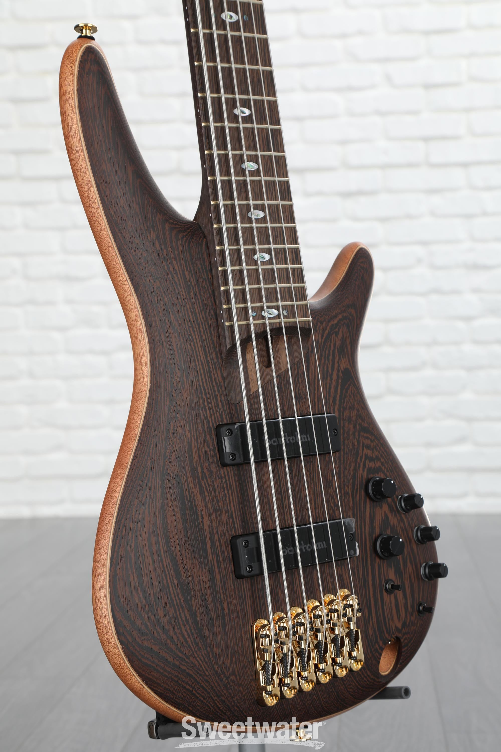 Ibanez Prestige SR5006 Bass Guitar - Wenge | Sweetwater