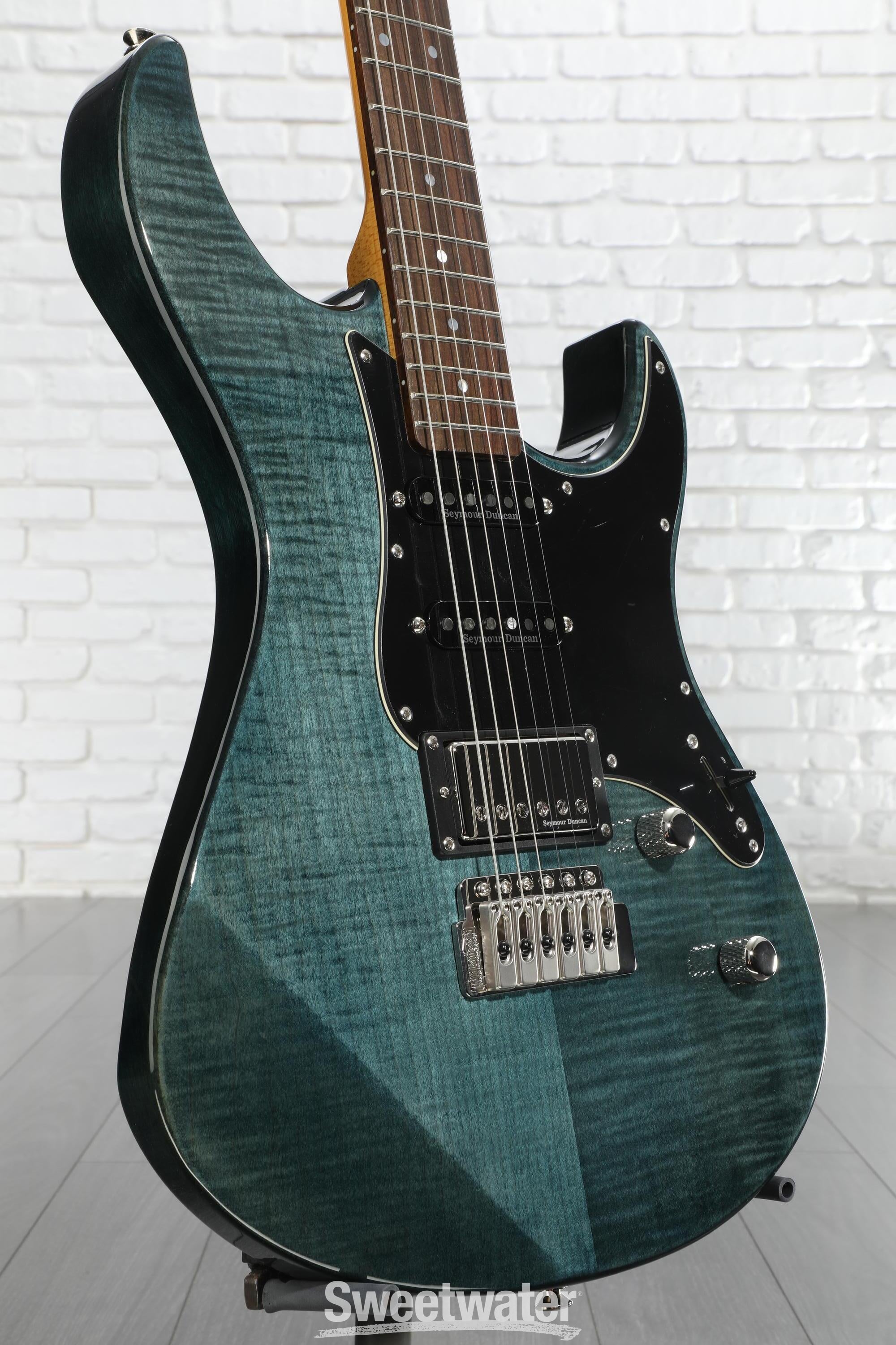 YAMAHA PACIFICA 612 インディゴブルー Yamaha Pacifica PAC612VIIFM Electric Guitar - Indigo Blue | Sweetwater