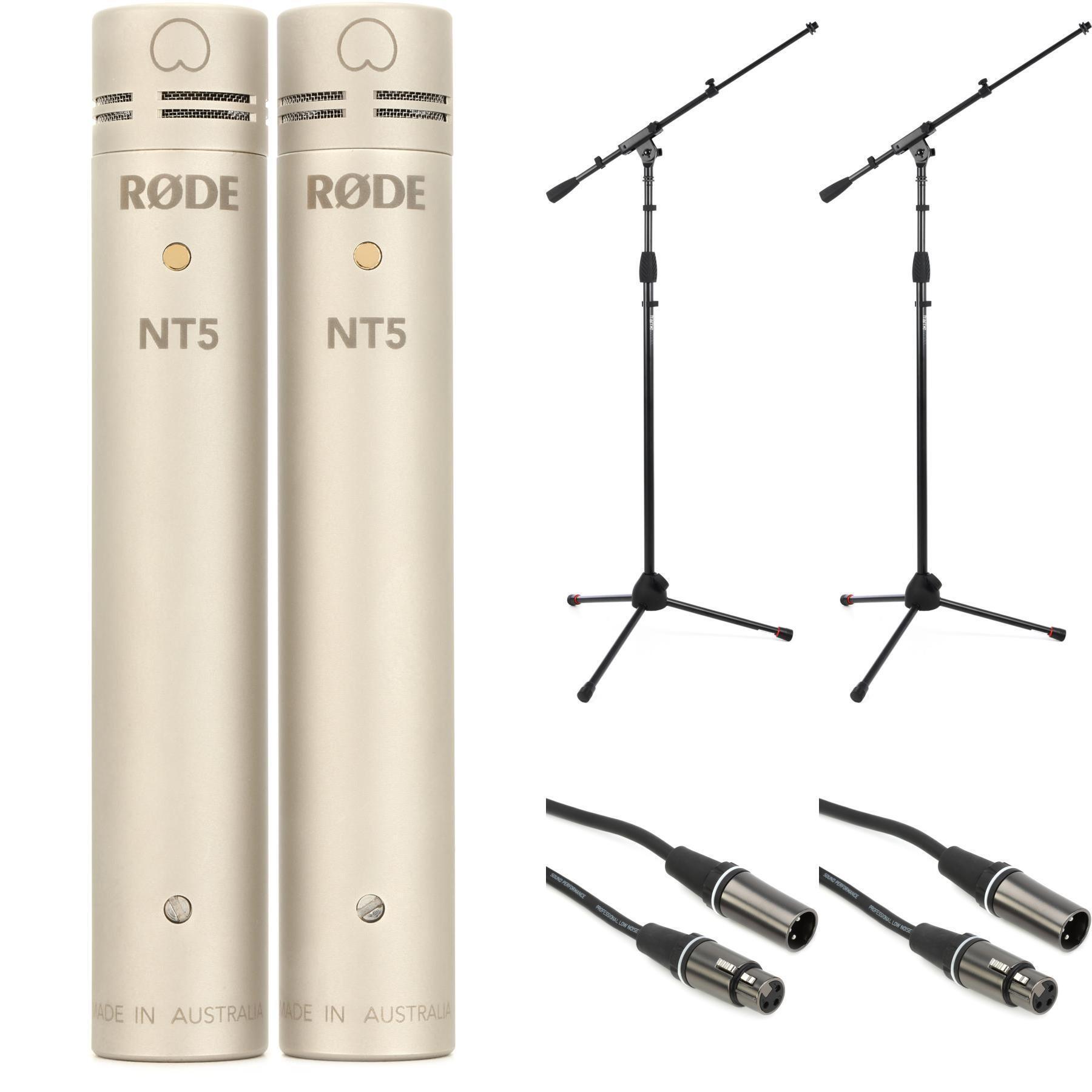 Rode NT5 Matched Pair Compact Condenser Microphones | Sweetwater