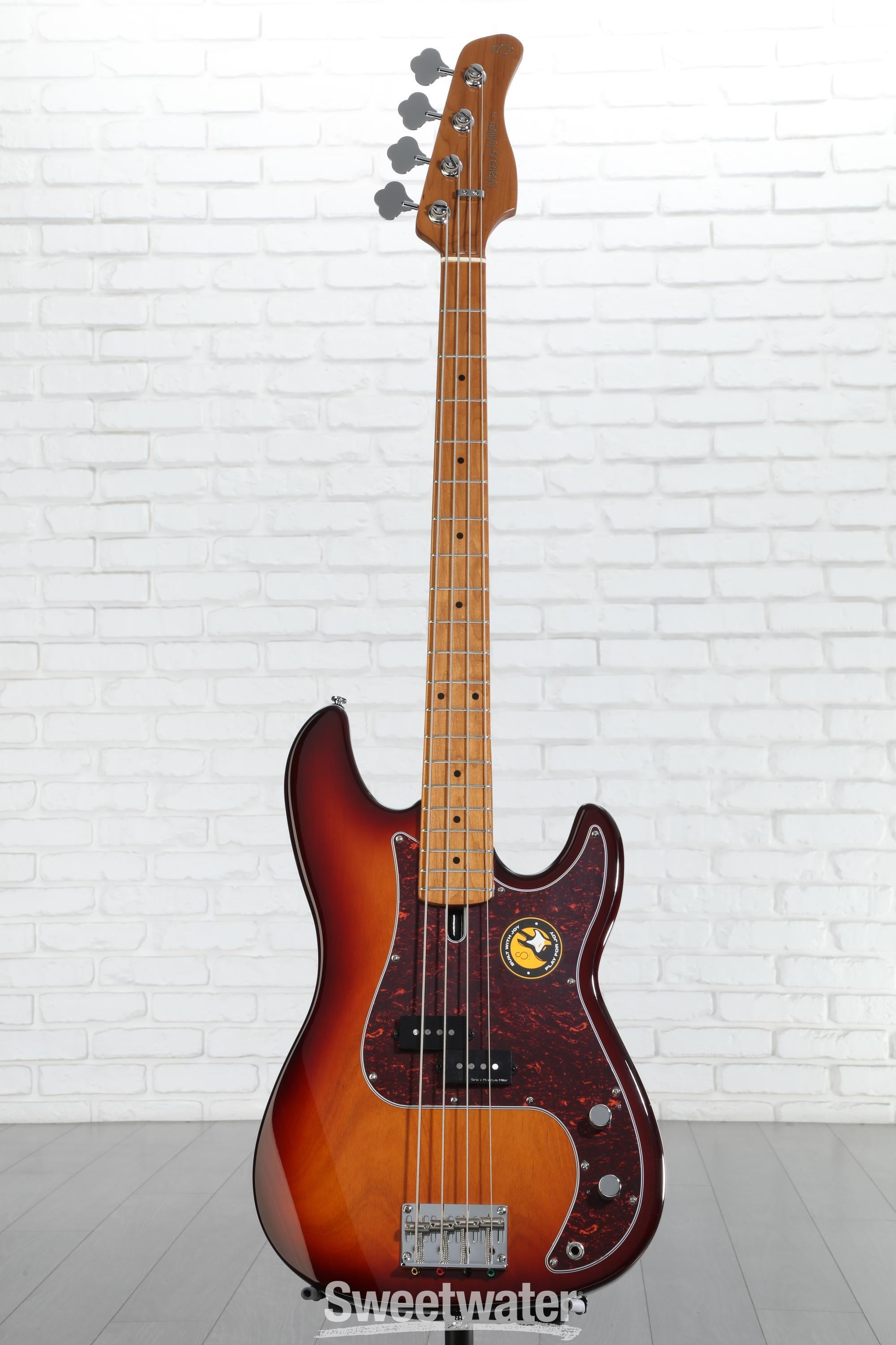 Sire Marcus Miller P5 Alder 4-string Bass Guitar - Tobacco