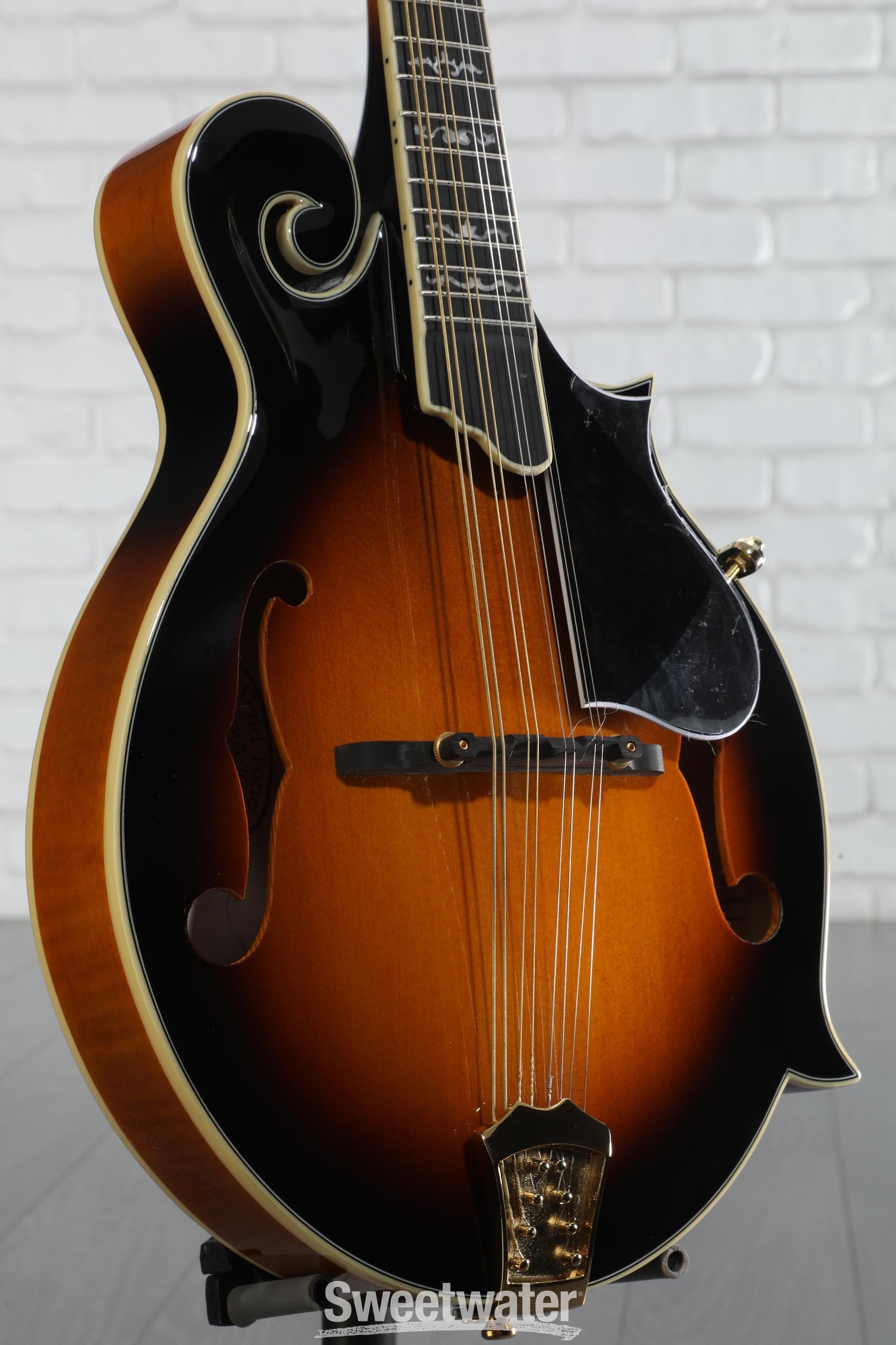 Gold Tone Mastertone GM-70+ F-style Mandolin - Tobacco