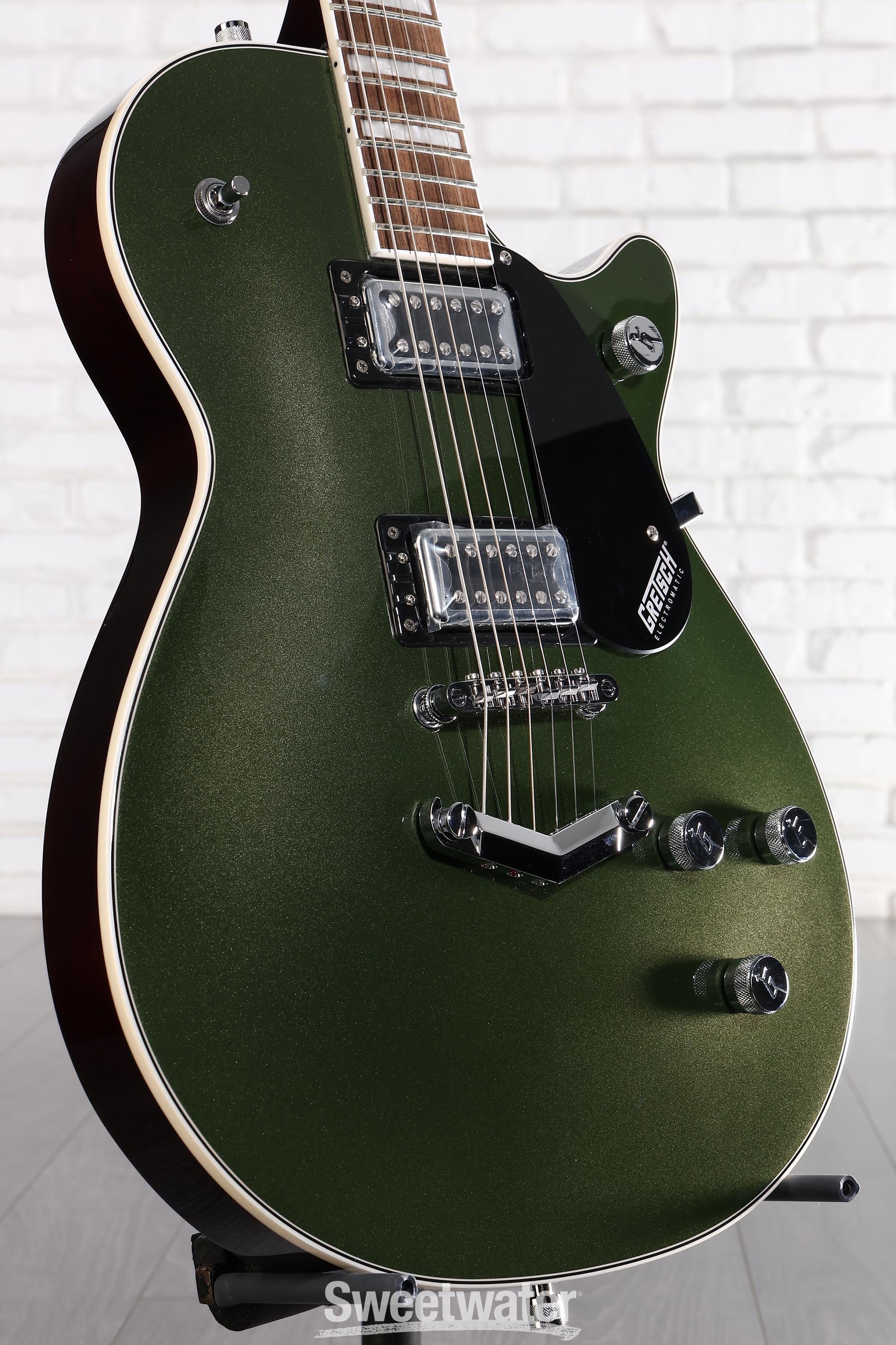 Photo of Gretsch G5220 Electromatic Jet BT Electric Guitar - Olive Metallic