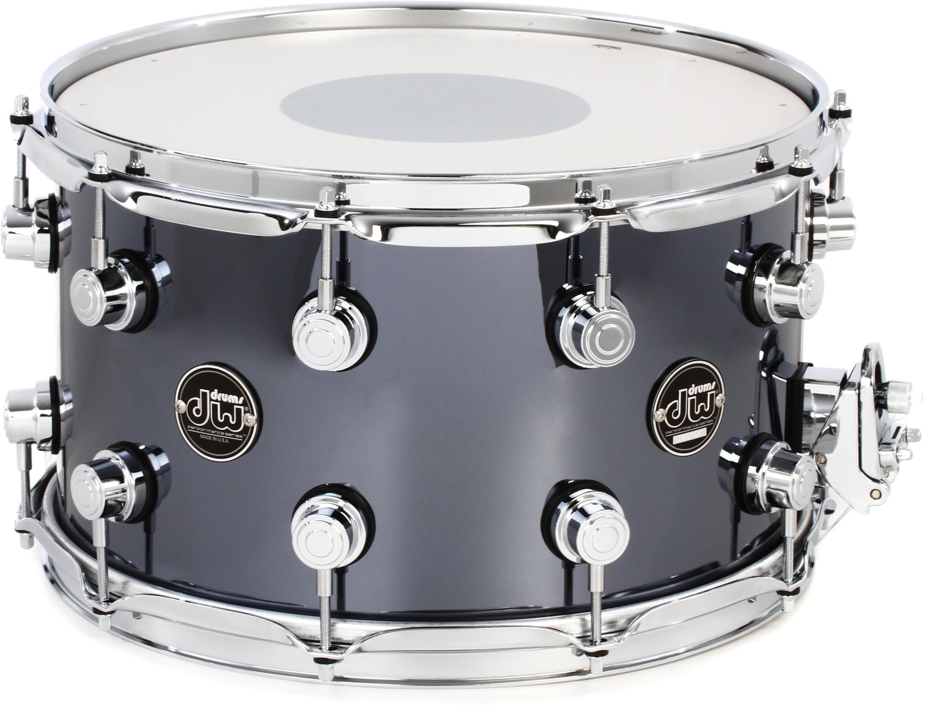 Performance Series Snare Drum - 8 x 14 inch - Chrome Shadow