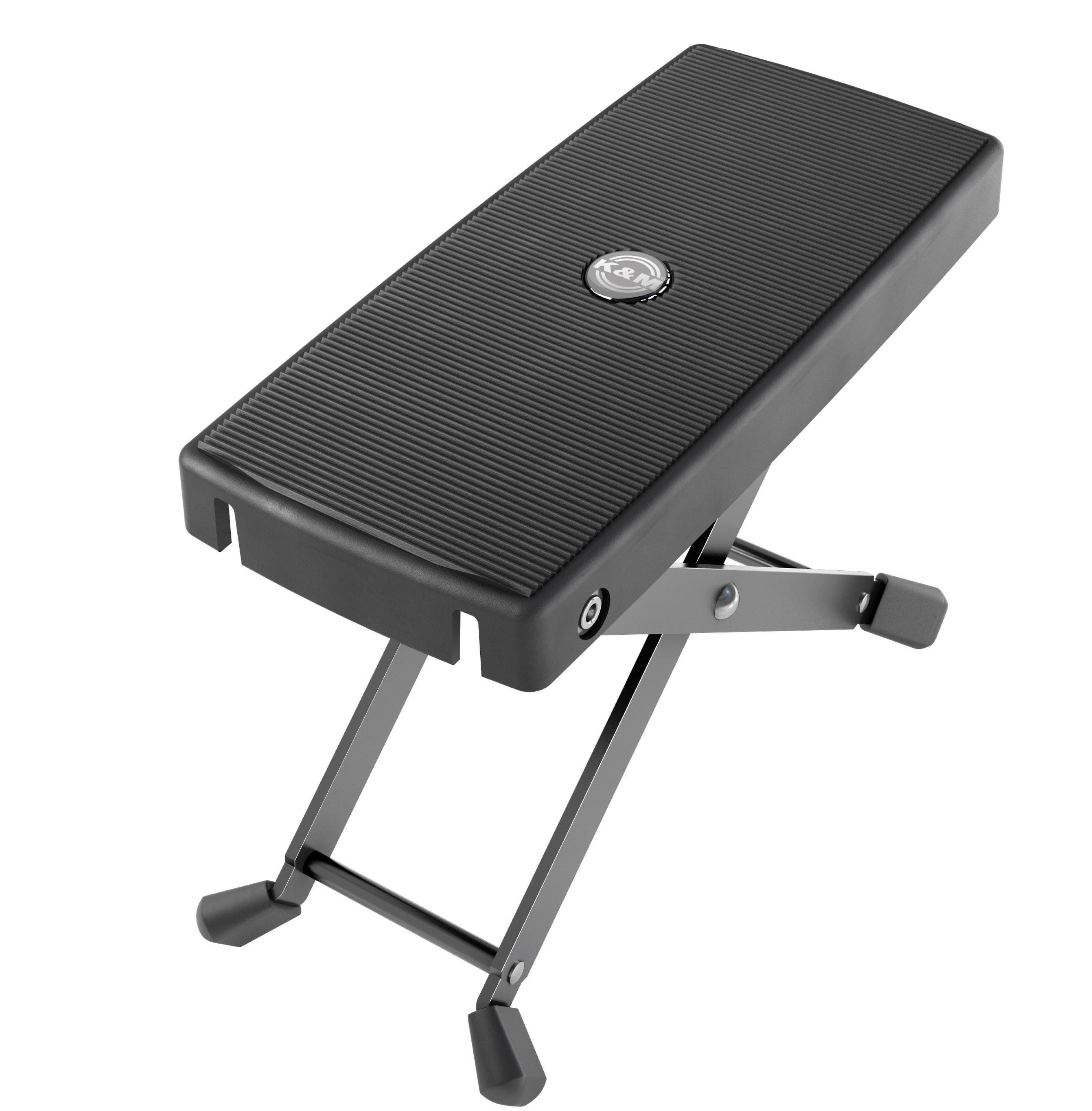 Metal Folding Guitar Footstool Rest Anti-Slip Stand Height