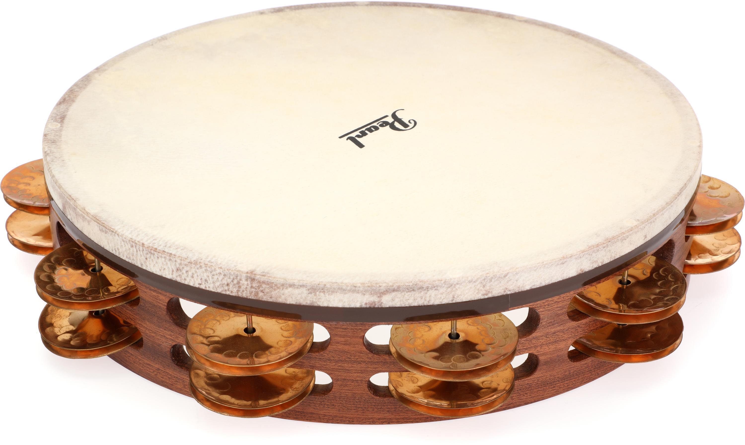 Photo of Pearl Orchestral Tambourine - 10 inch, Beryllium Copper