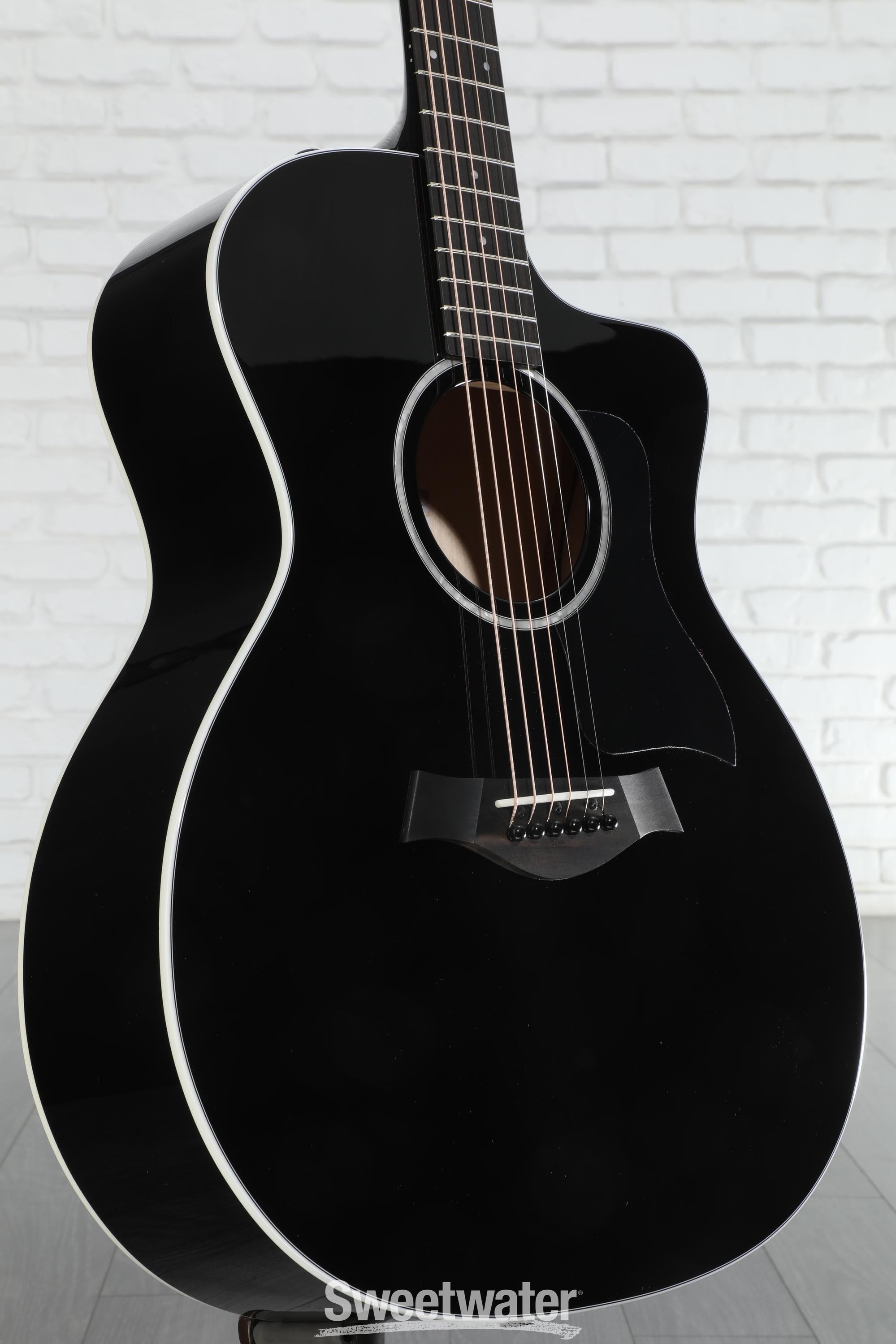 Taylor 214ce Plus Acoustic-electric Guitar - Black | Sweetwater