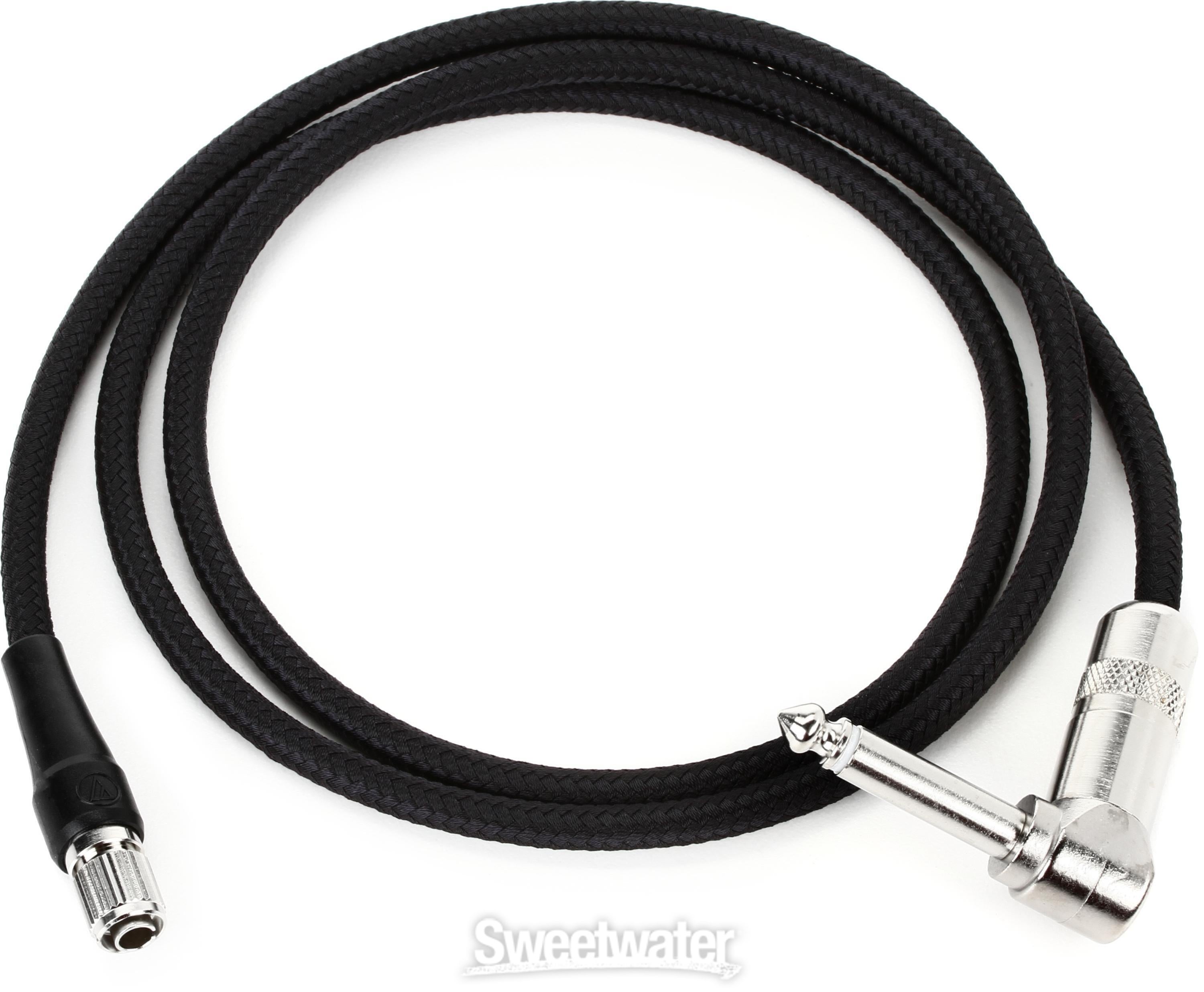 Audio-Technica AT-GRcH PRO Pro Guitar Cable for Wireless Bodypack