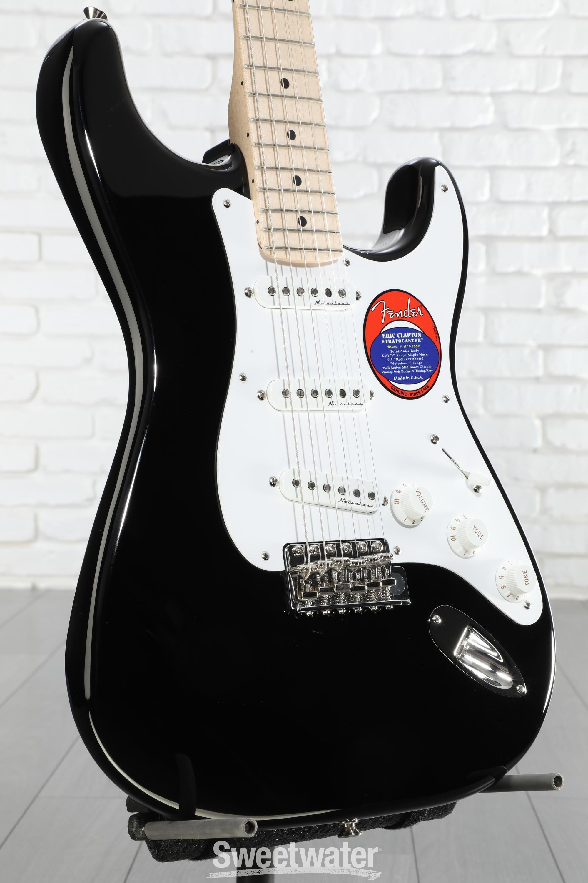 Fender Eric Clapton Stratocaster - Black with Maple Fingerboard