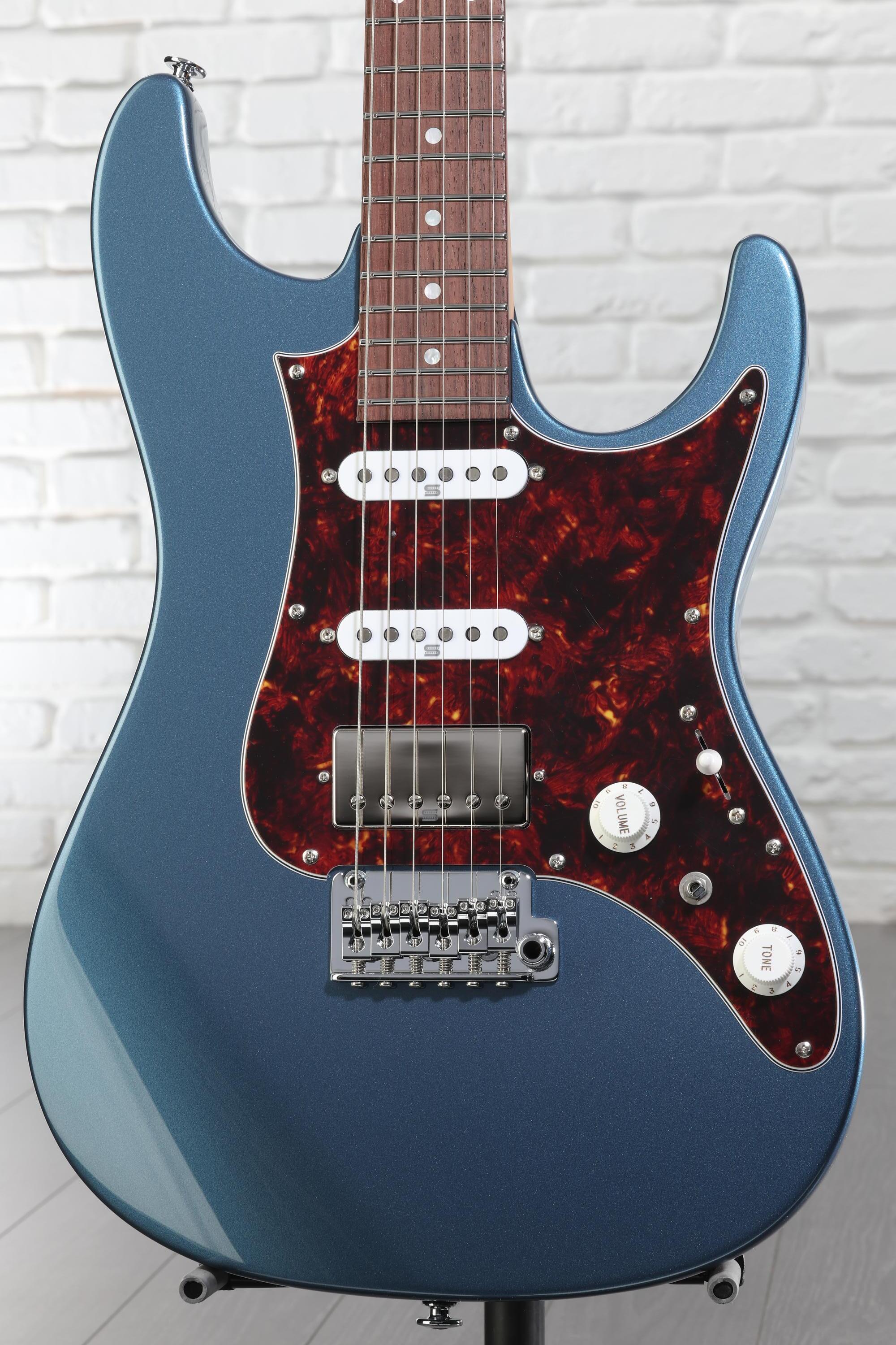 Ibanez Prestige AZ2204N Electric Guitar - Prussian Blue Metallic