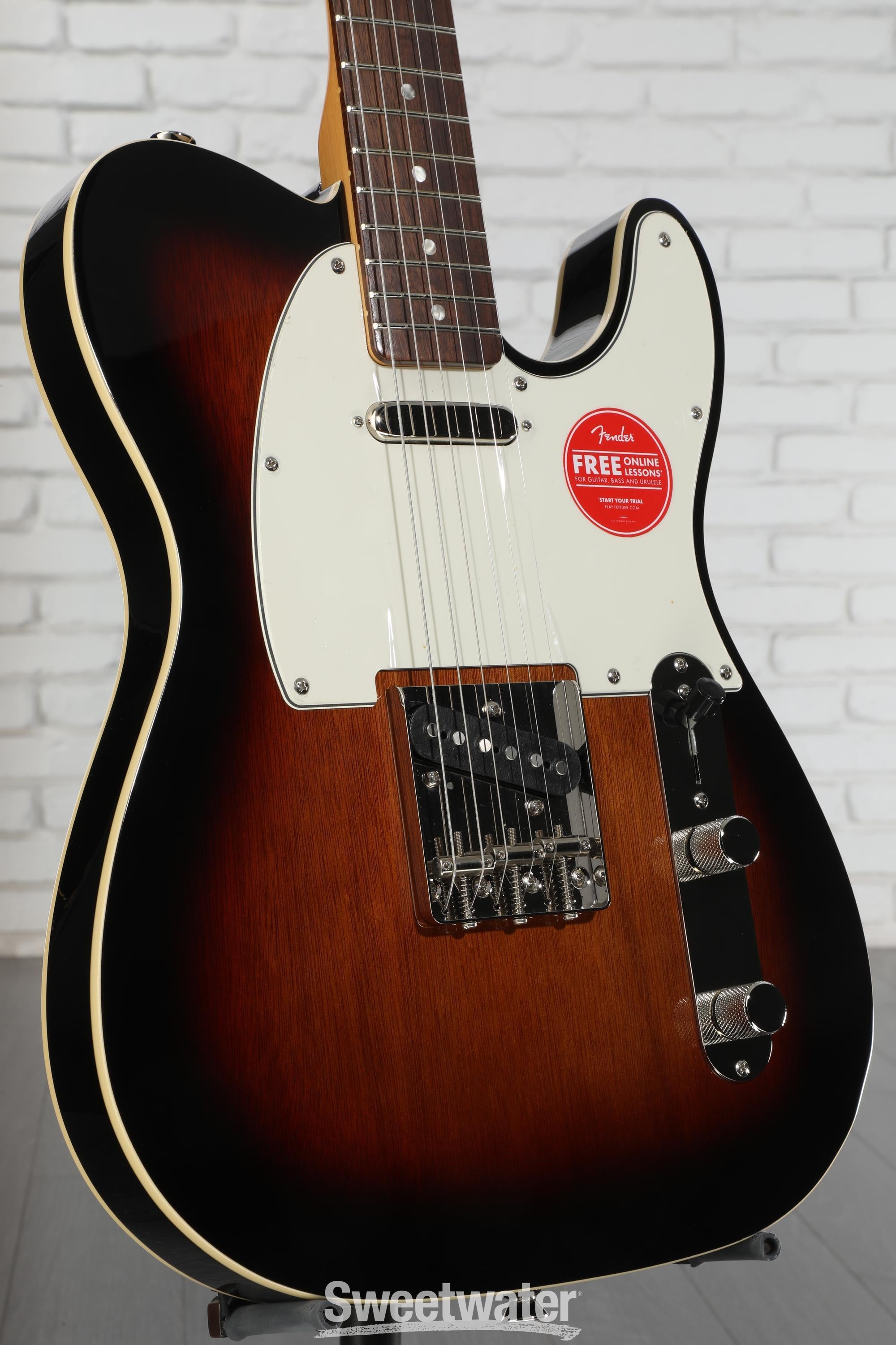 ギター Squier Classic Vibe 60s Custom Tele Squier Classic Vibe 60's Telecaster Custom - 3-Tone Sunburst