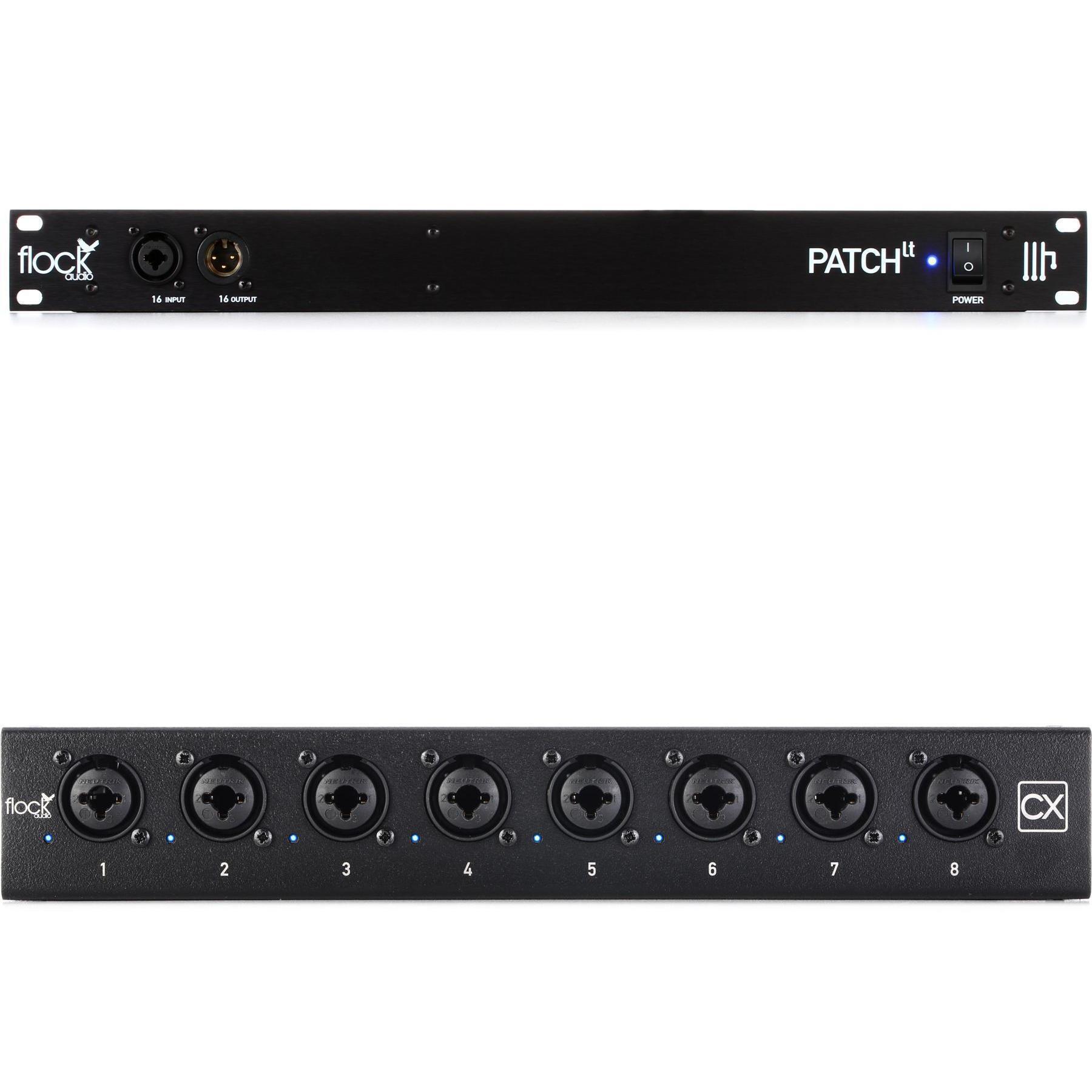 Flock Audio Patch 64-point Digitally Controlled Analog Patchbay