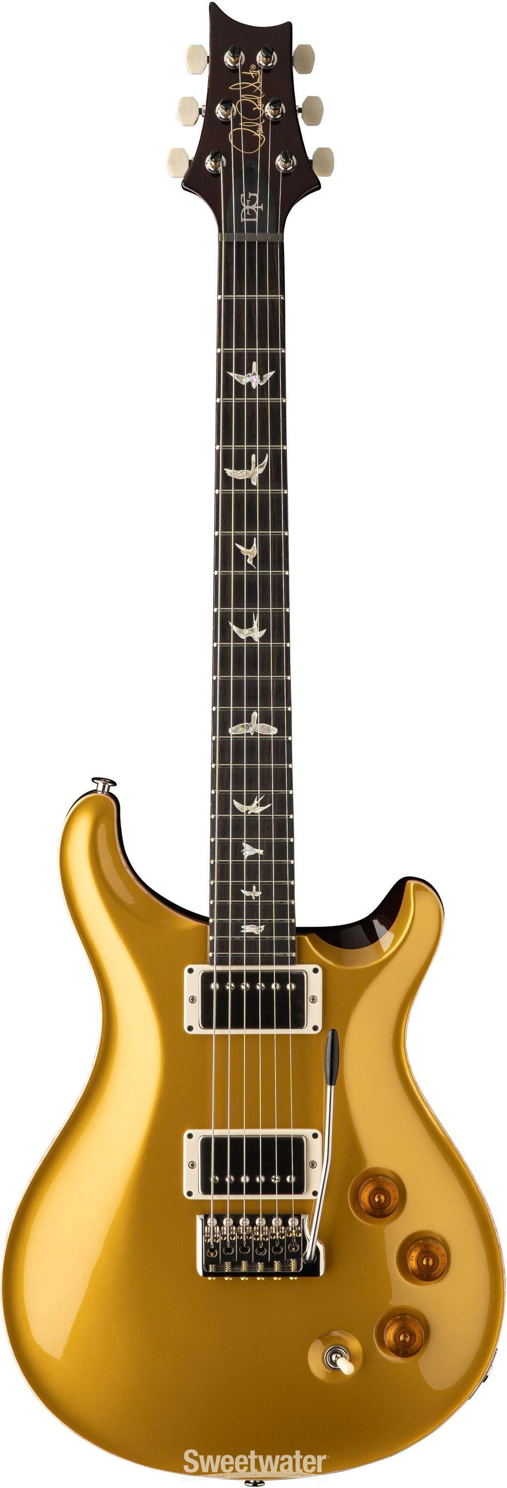PRS DGT Electric Guitar with Bird Inlays Gold Top over McCarty