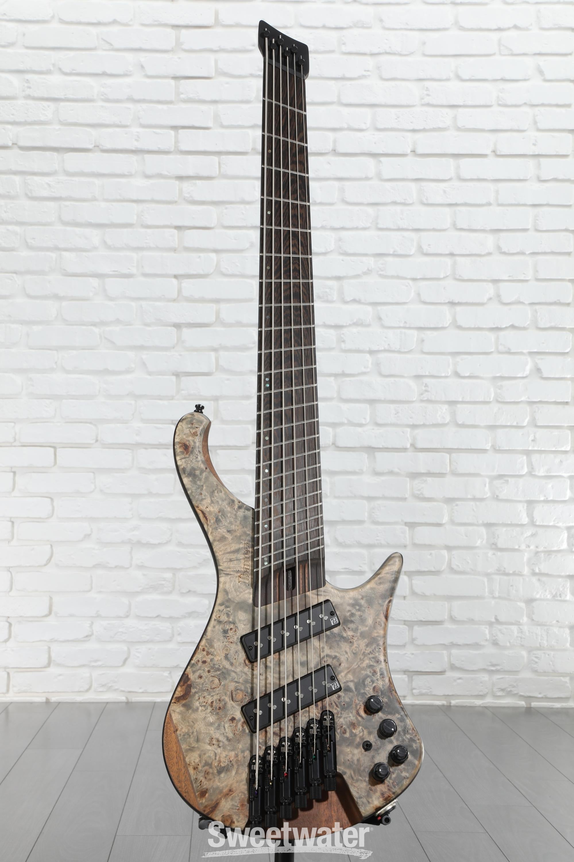 Ibanez Bass Workshop EHB1506MS Bass Guitar - Black Ice Flat