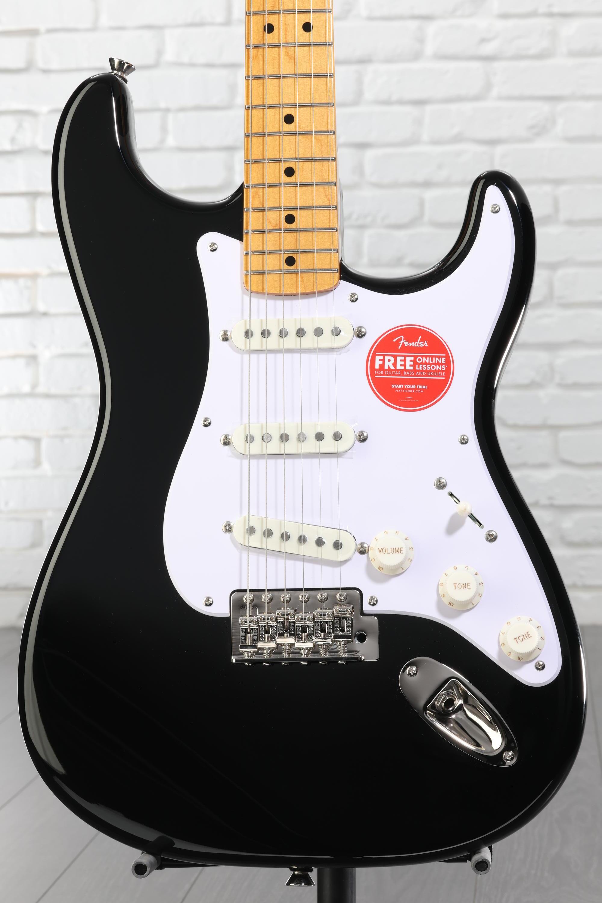 Squier Classic Vibe '50s Stratocaster - Black | Sweetwater