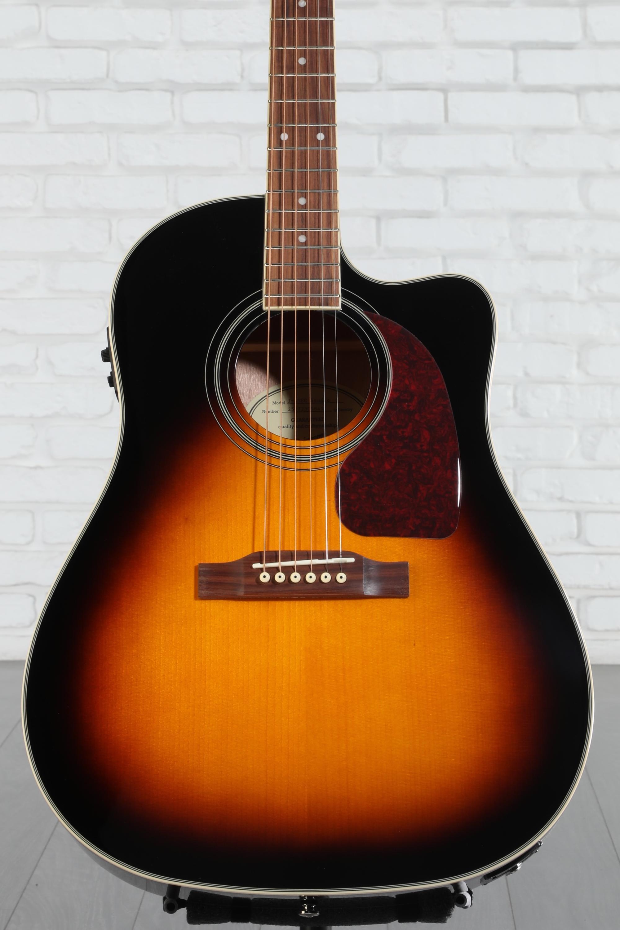 Epiphone エレアコ J-45 EC STUDIO ギグバック付き Epiphone エピフォン J-45EC Studio EB アコースティックギター
