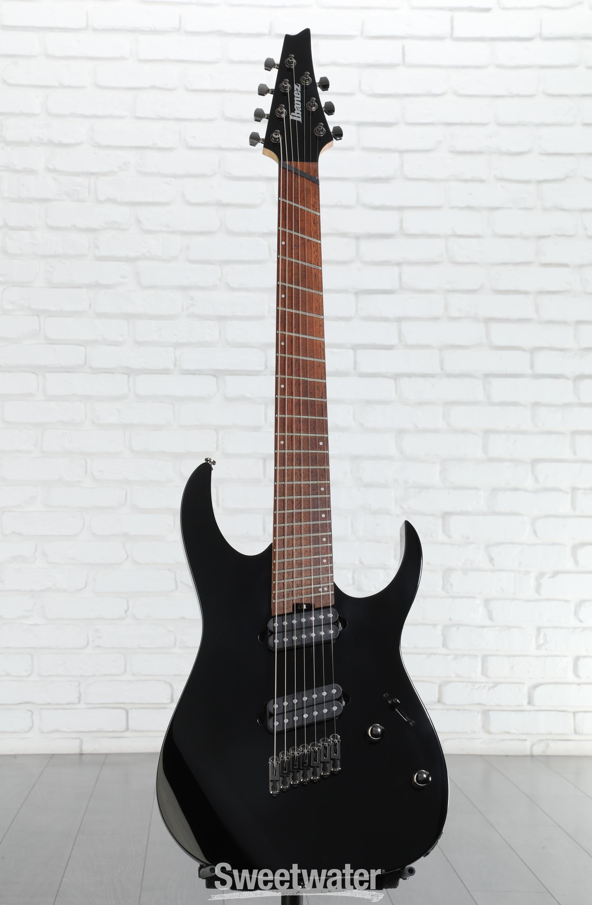 ギター IBANEZ RGMS7 PB Ibanez RGMS7 7-string Electric Guitar - Black | Sweetwater