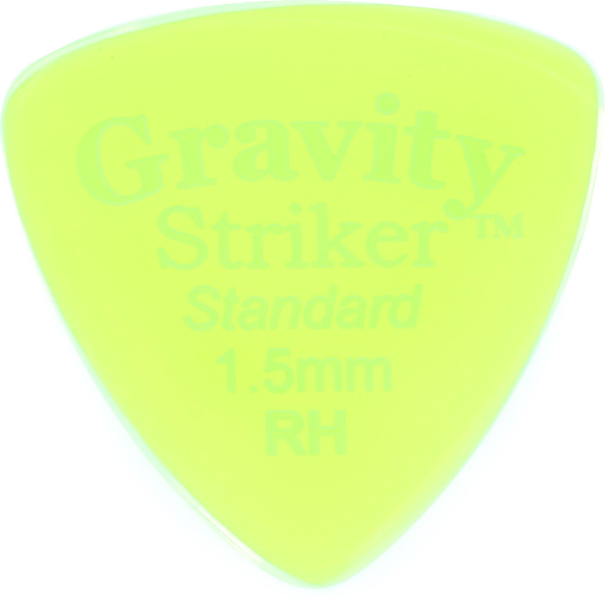 Photo of Gravity Picks Striker Speed Bevel Pick - Right-handed, Standard, 1.5mm, Polished
