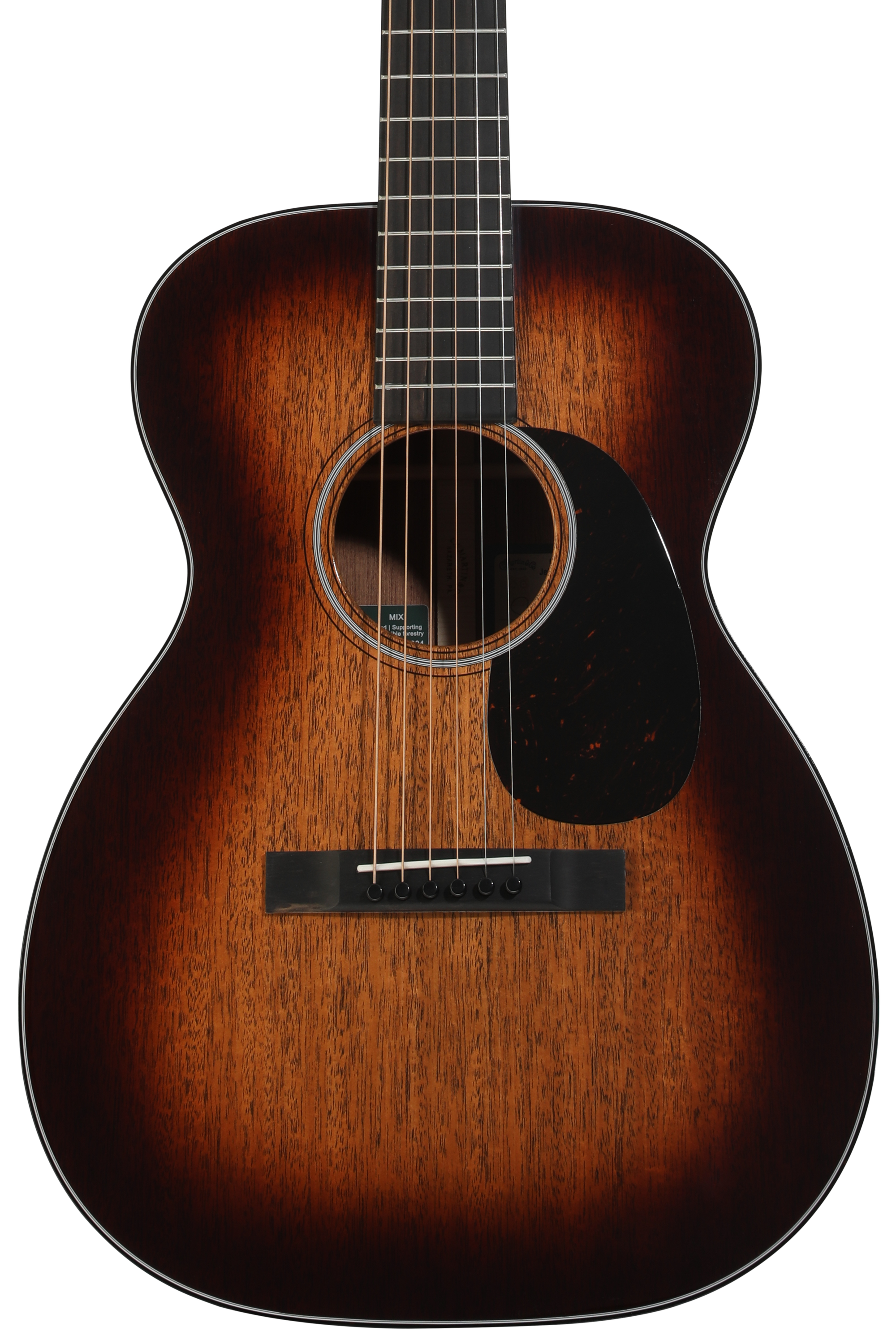 Martin 00DB Jeff Tweedy Acoustic Guitar - Tweedy Burst