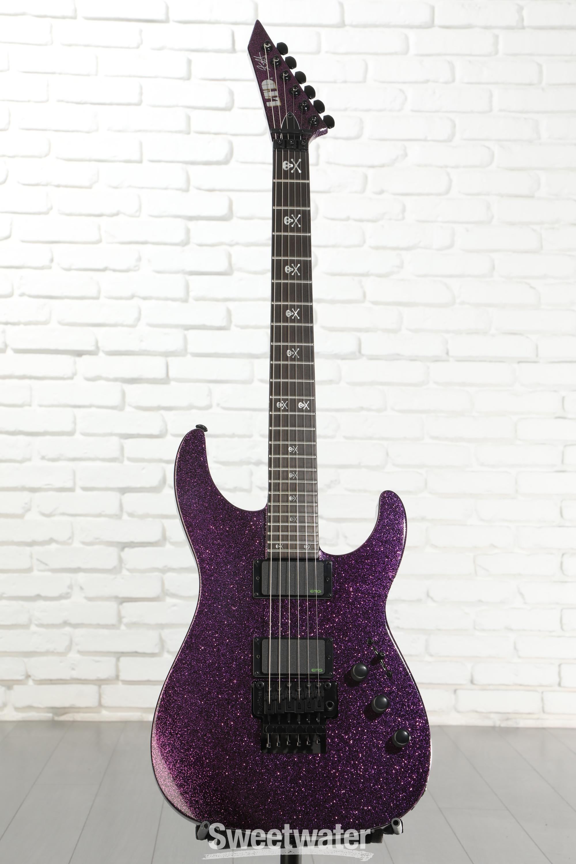 ESP LTD Kirk Hammett Signature KH-602 - Purple Sparkle | Sweetwater
