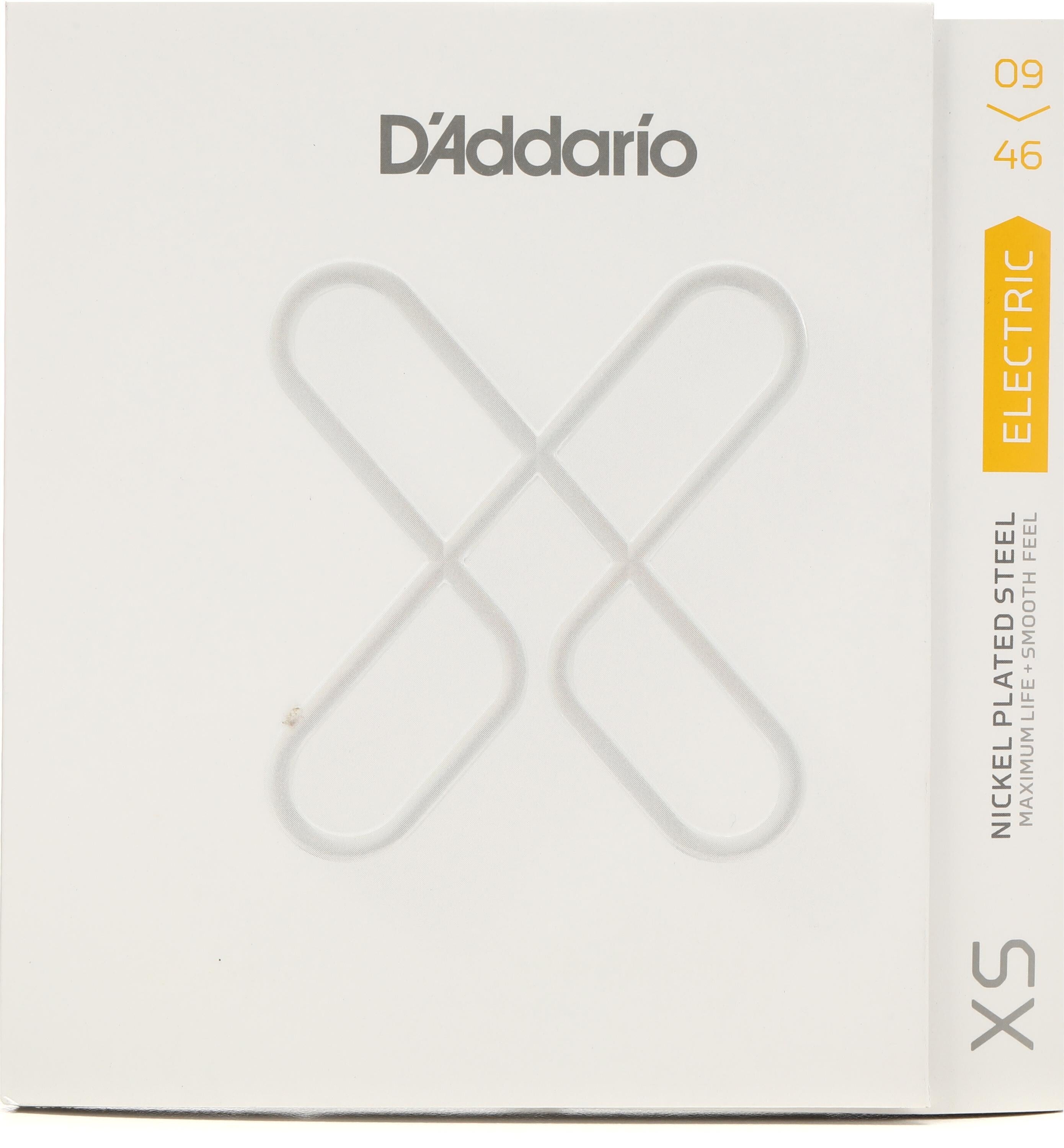 D'Addario XSE0946 XS Nickel-plated Steel Coated Electric