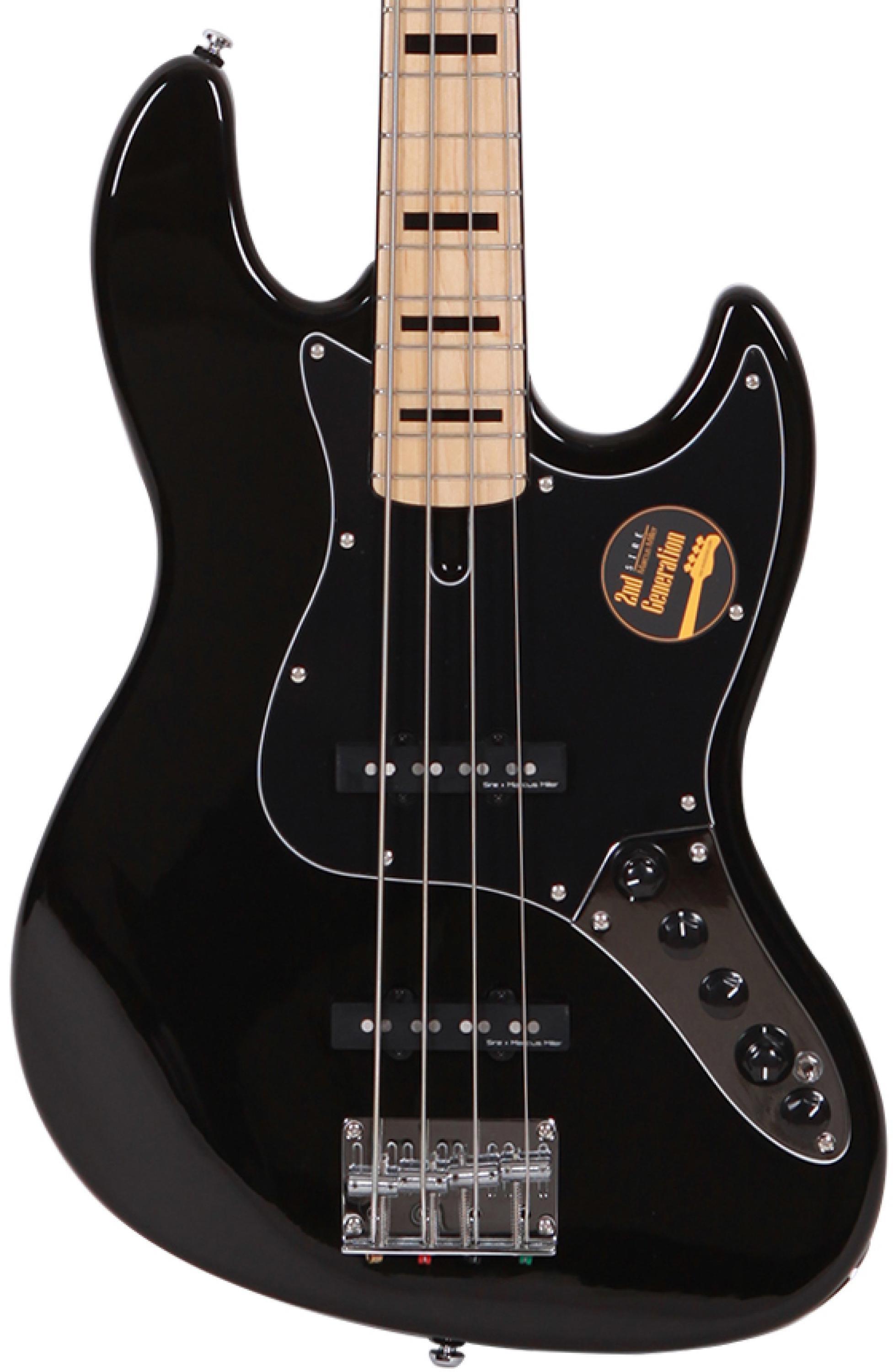 Sire Marcus Miller V7 Vintage Alder 4-string Bass Guitar - Black