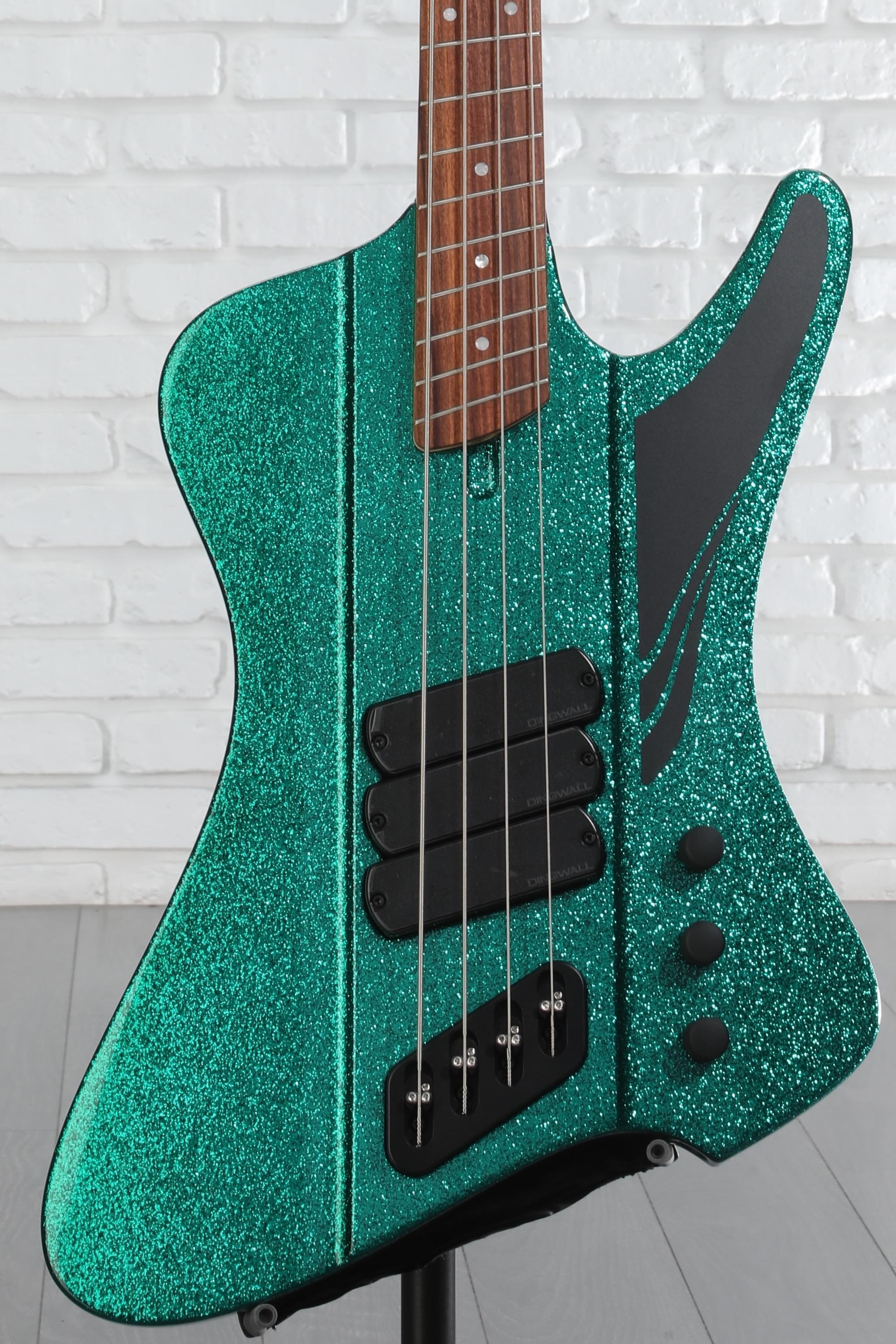 Dingwall Guitars D-Roc Multi-scale Bass Guitar - Aquamarine