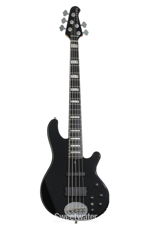 Lakland Skyline 55-02 Custom Bass Guitar - Black Sparkle with