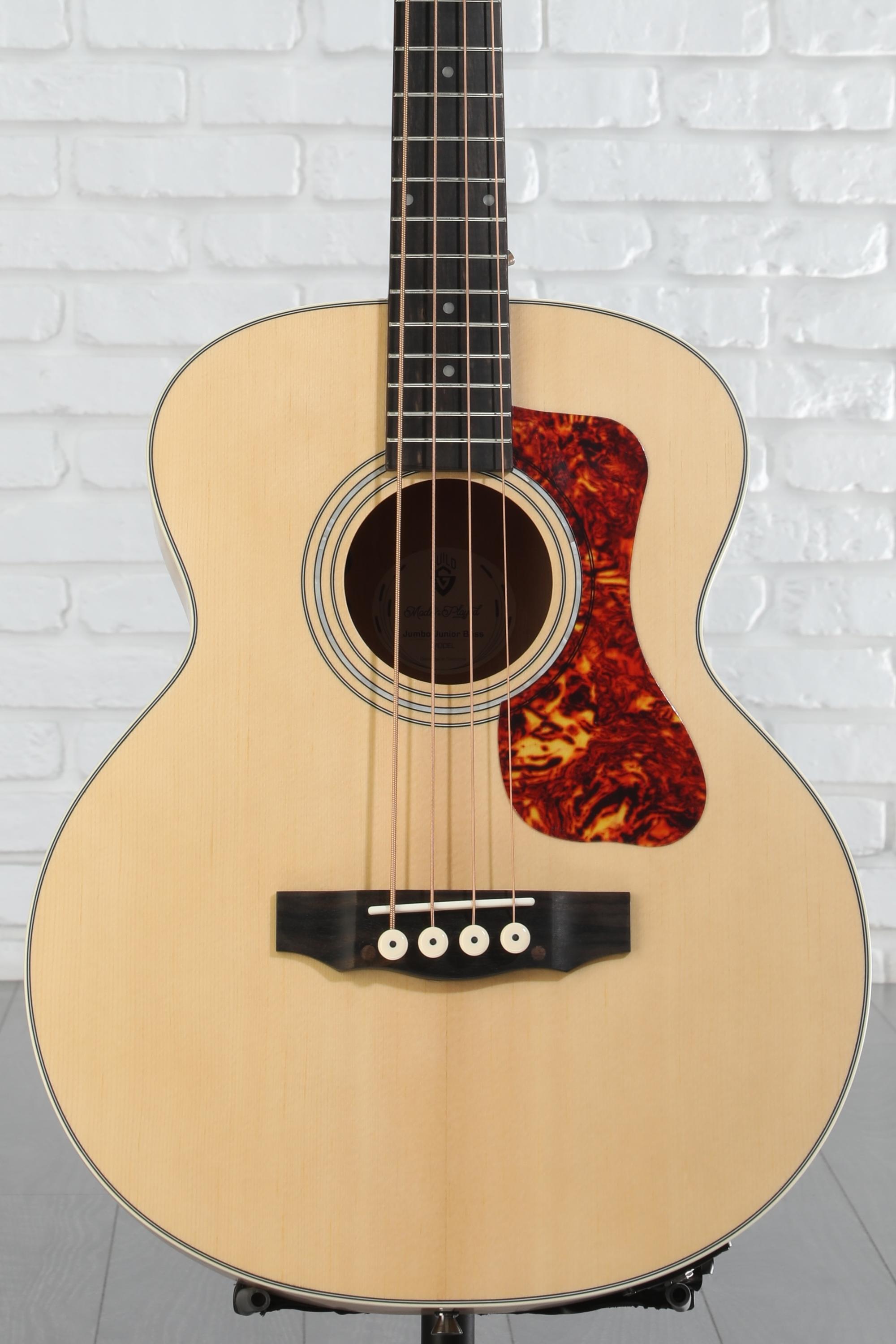Guild Jumbo Junior Bass アコースティックベース Guild Jumbo Junior Acoustic-Electric Bass Guitar Flame Maple