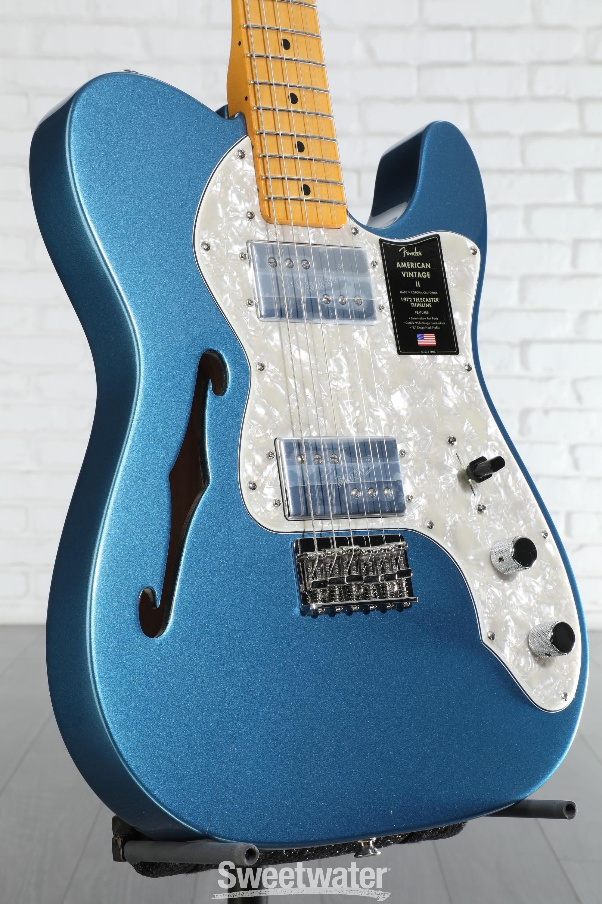 Fender American Vintage II 1972 Telecaster Thinline Electric