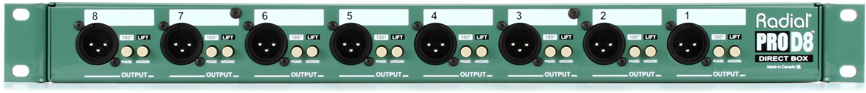 Summit Audio TD-100 1-channel Active Tube Instrument Direct Box 