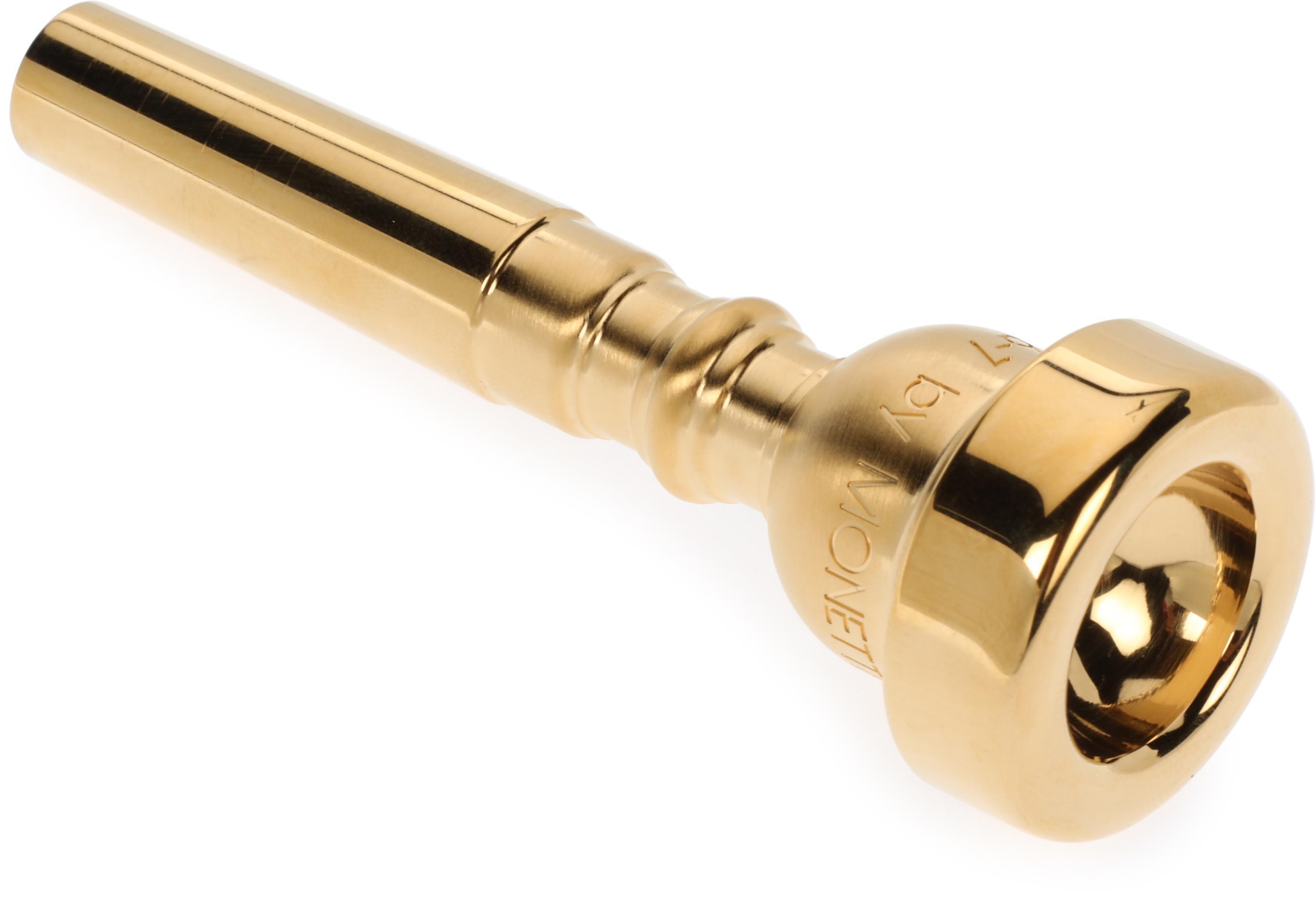 Monette Unity Retro B4-7 Trumpet Mouthpiece - Silver-plated