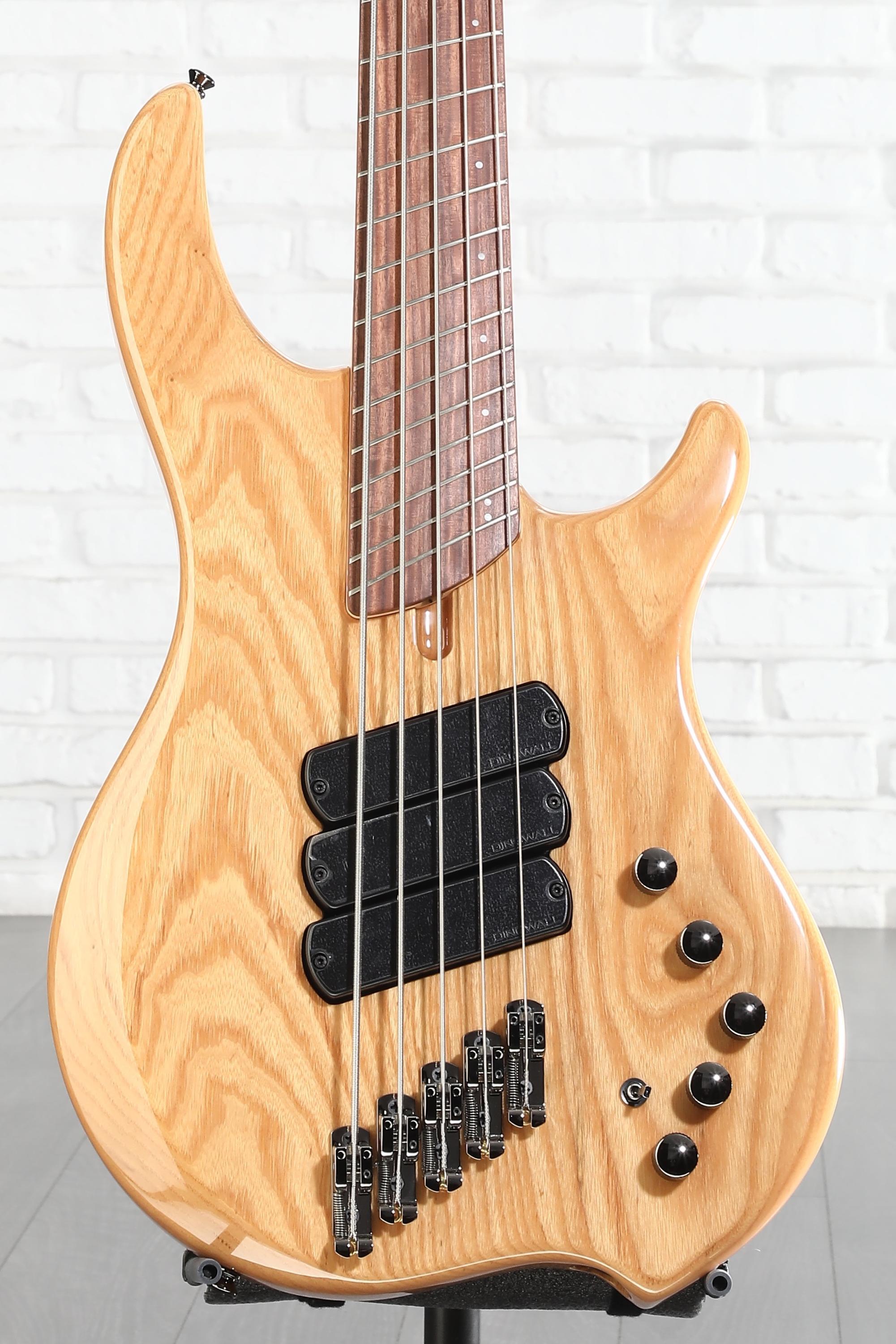 Dingwall Guitars Combustion 5-string Electric Bass - Natural Ash