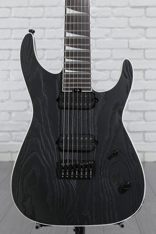 Jackson Pro Series Signature Jeff Loomis Soloist SL7 HT 7-string Electric Guitar - Black Ash