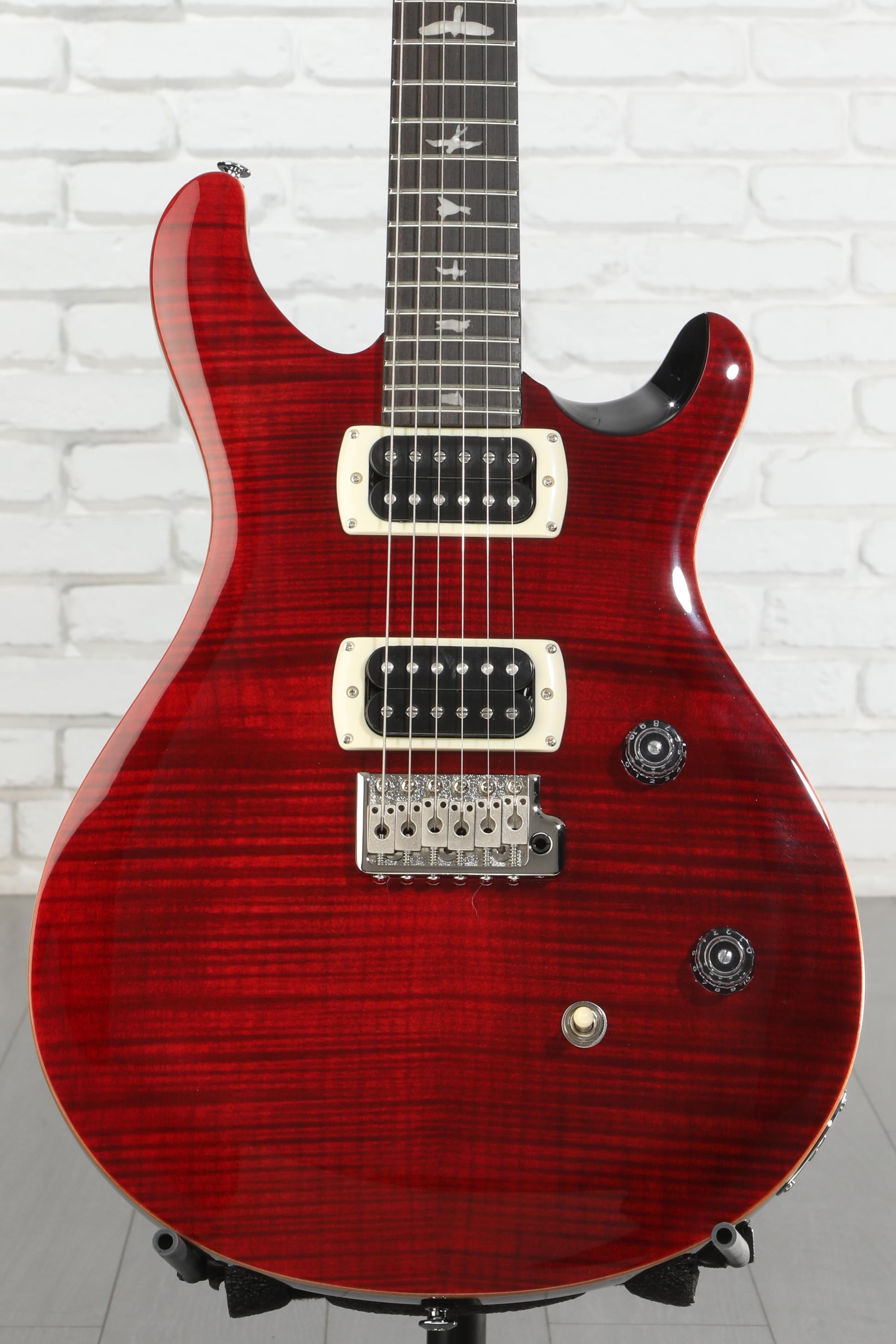 PRS SE CE 24 Electric Guitar - Black Cherry Reviews | Sweetwater