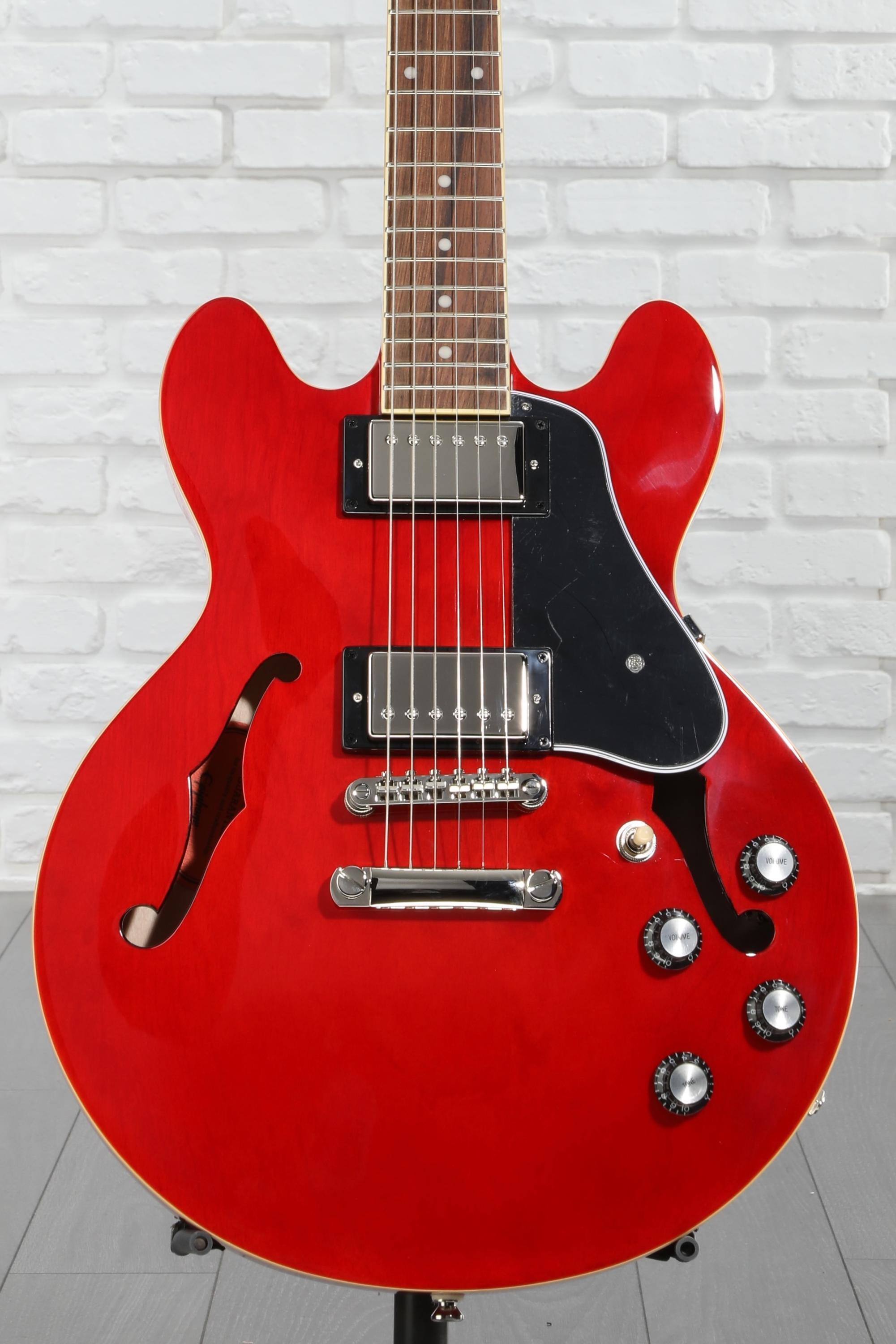 エピフォンES-339yukiteru Epiphone ES-339 Semi-hollowbody - Cherry | Sweetwater