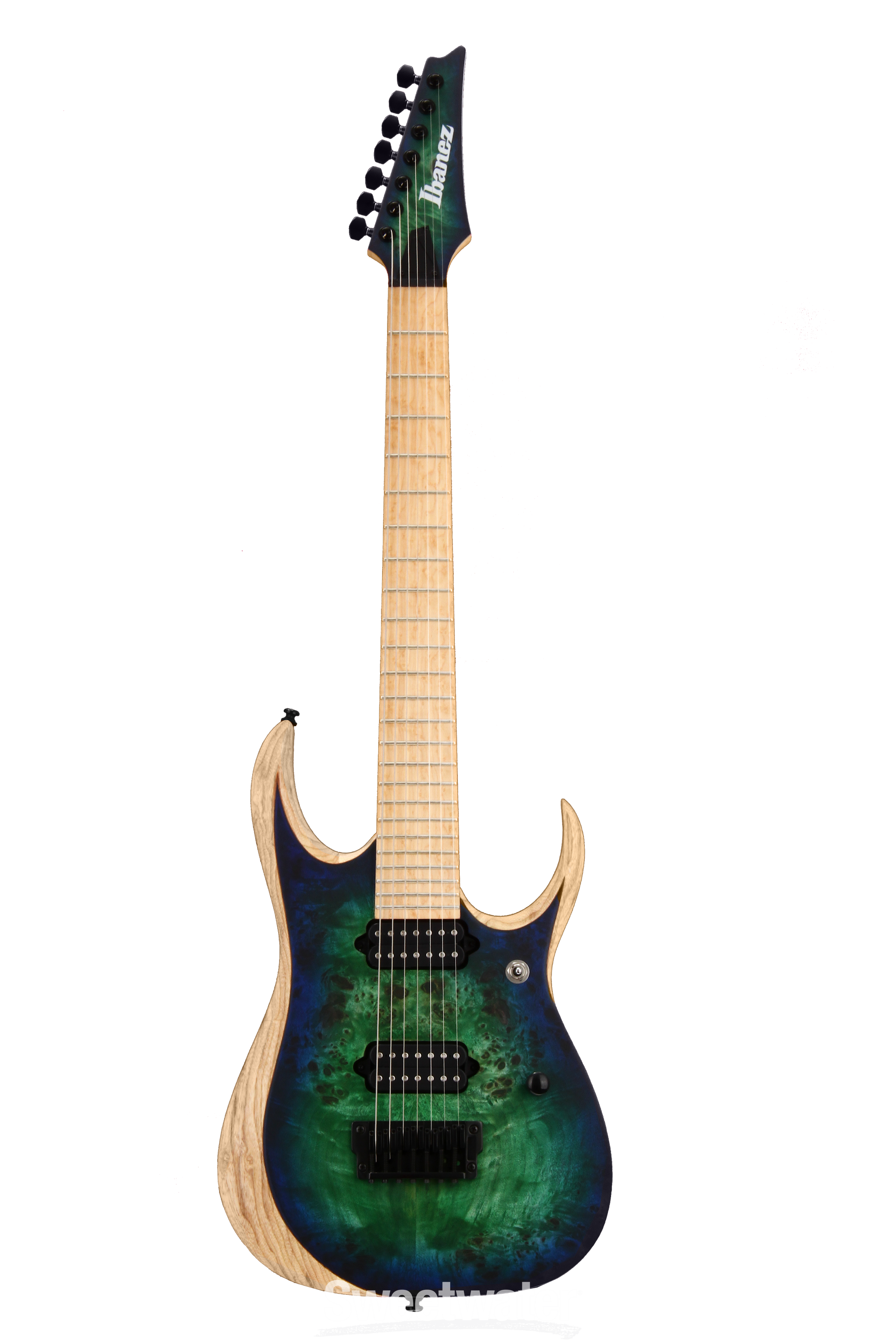 Ibanez Iron Label RGDIX7MPB - Surreal Blue Burst