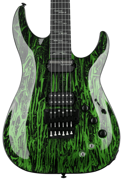 Schecter C-1 FR-S Silver Mountain - Toxic Venom | Sweetwater