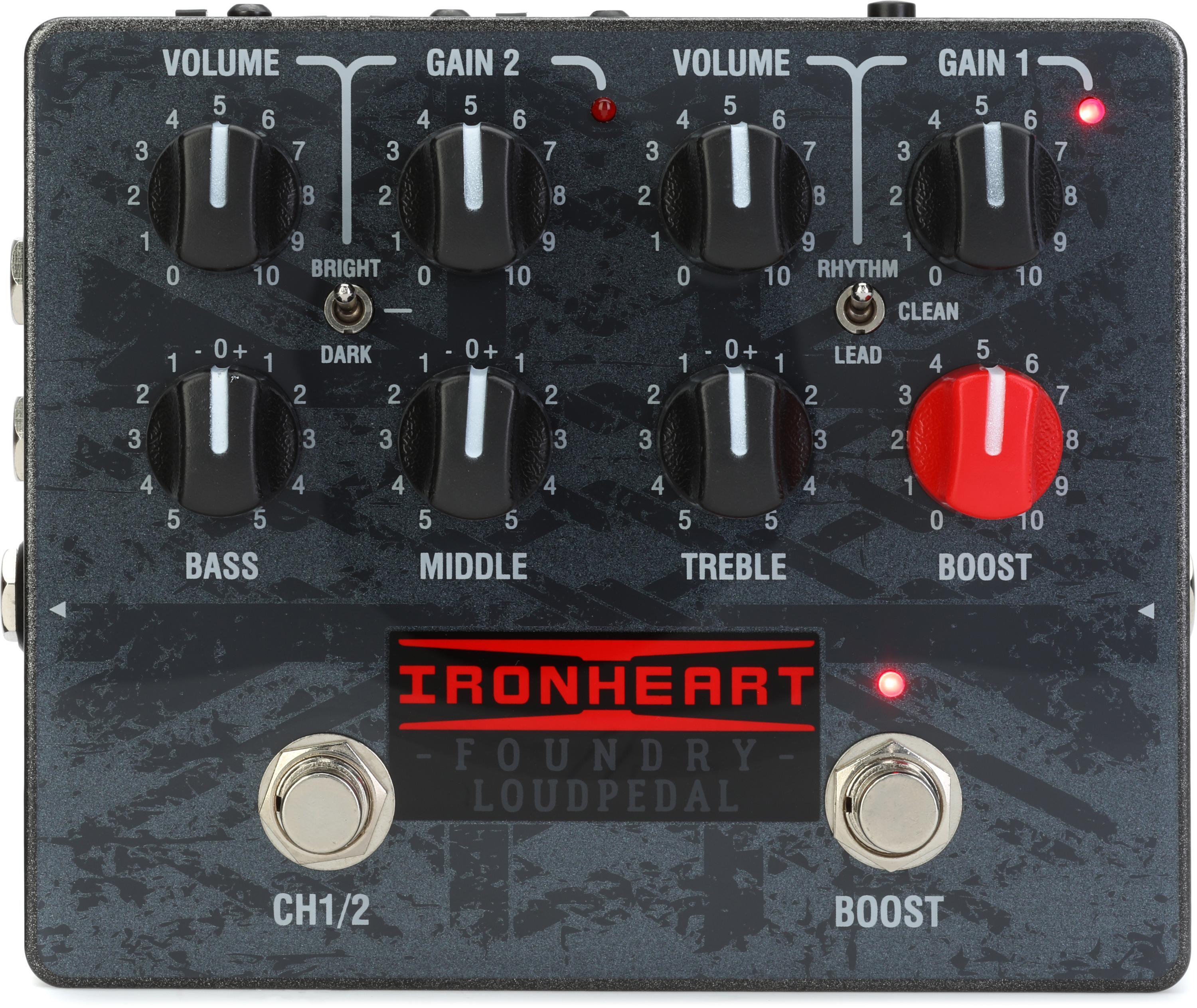 Laney Foundry Series Ironheart Loudpedal 2-channel Power Amp Pedal 