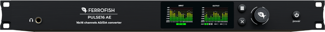 Photo of Ferrofish Pulse16 AE AD/DA Converter with ADAT